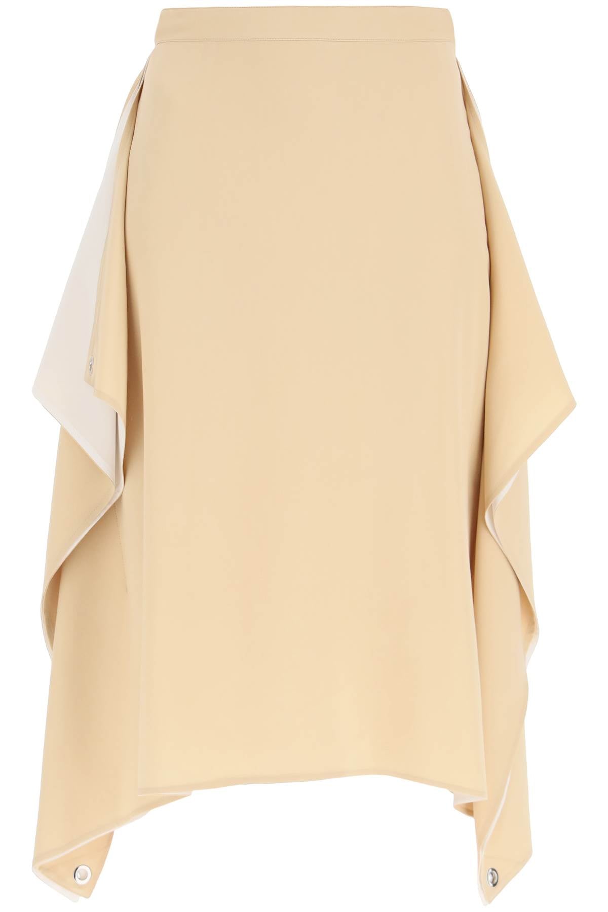 Burberry 'thea' silk midi skirt image 0