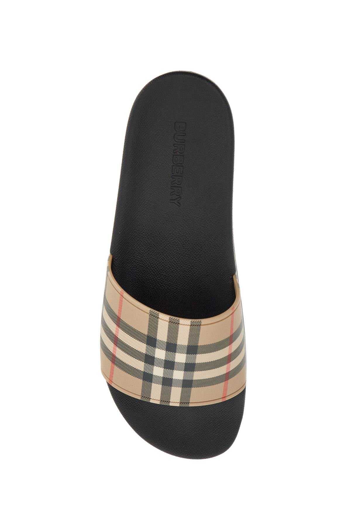 Burberry Tartan Rubber Slides: Comfort and Style image 1