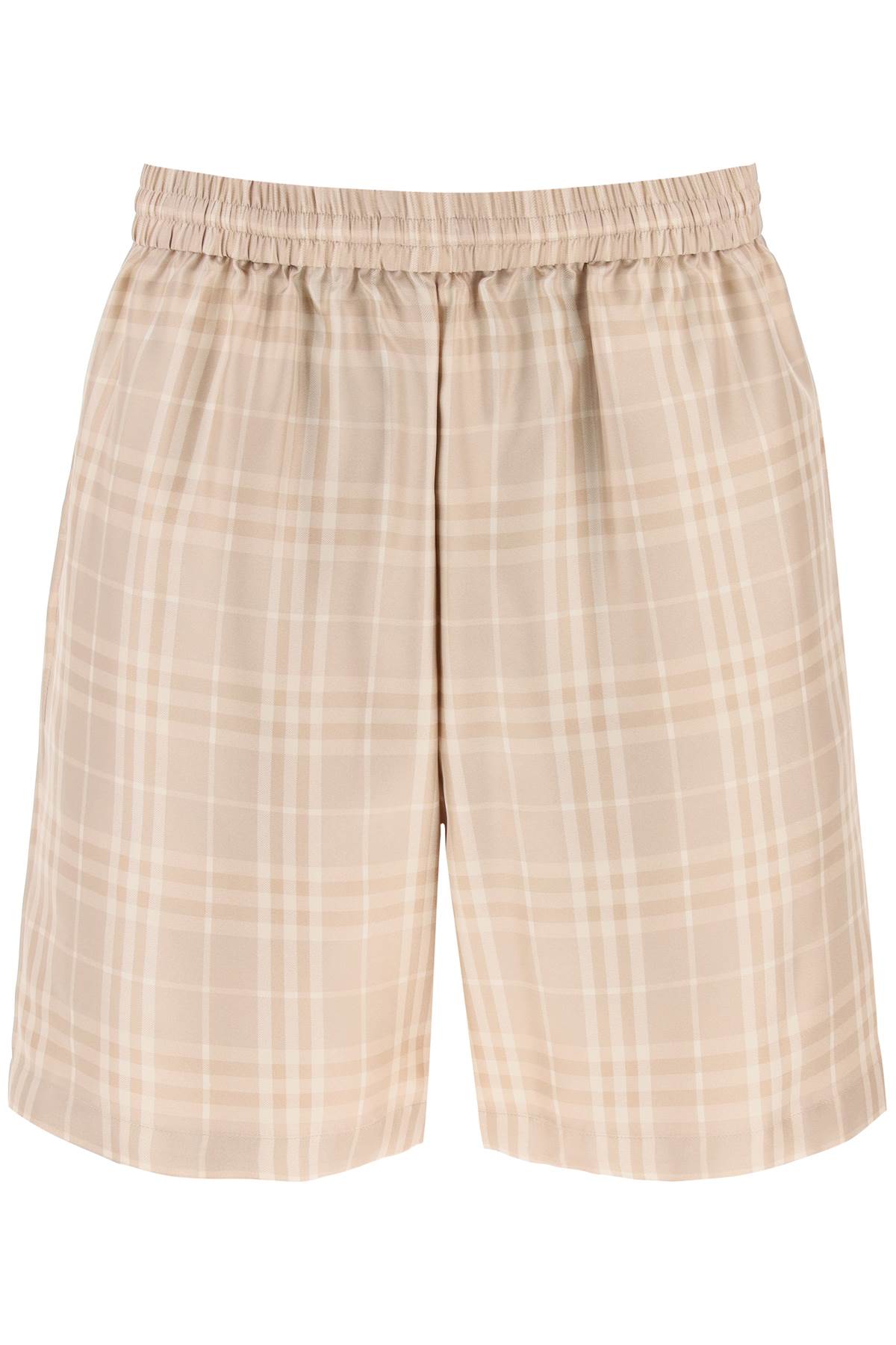 Burberry tartan silk shorts image 0