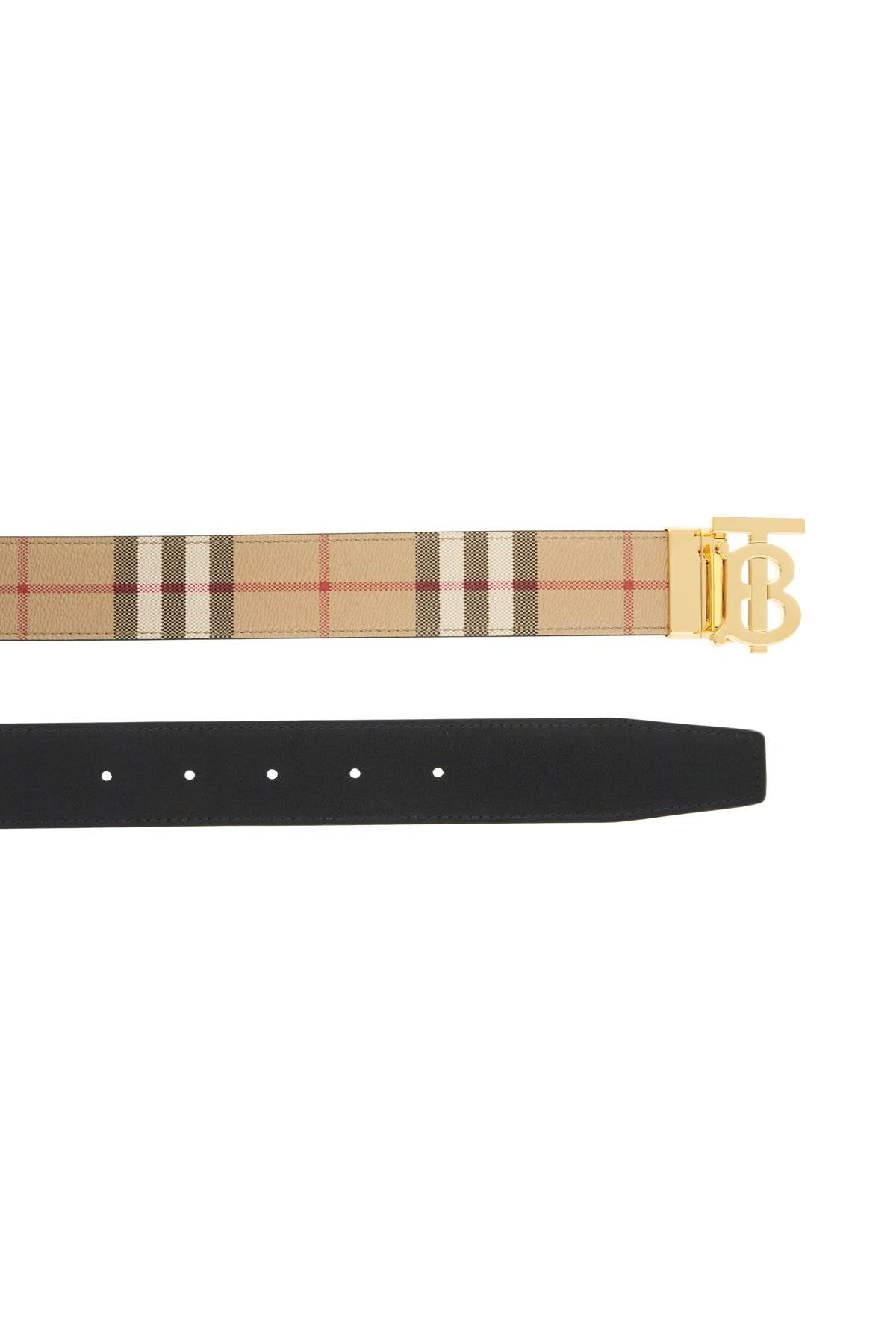 Burberry Reversible TB Check Belt for Men image 1