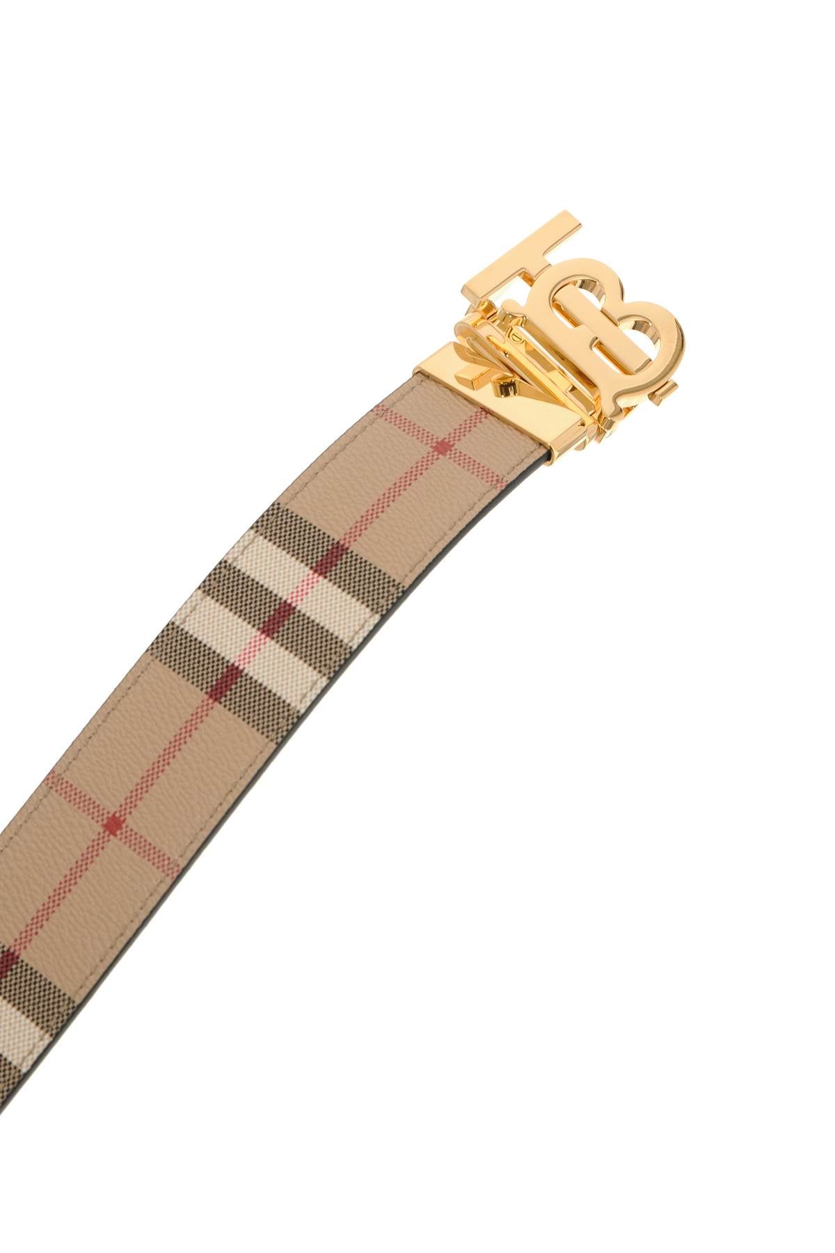 Burberry Reversible TB Check Belt for Men image 2