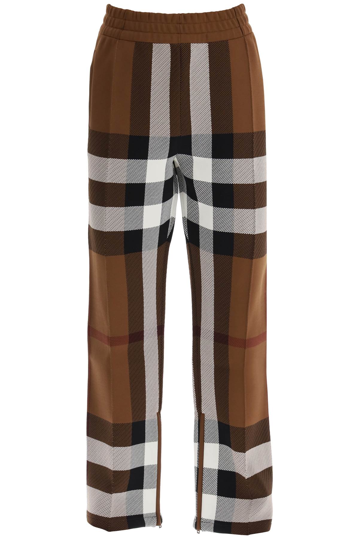 Burberry check track pants image 0