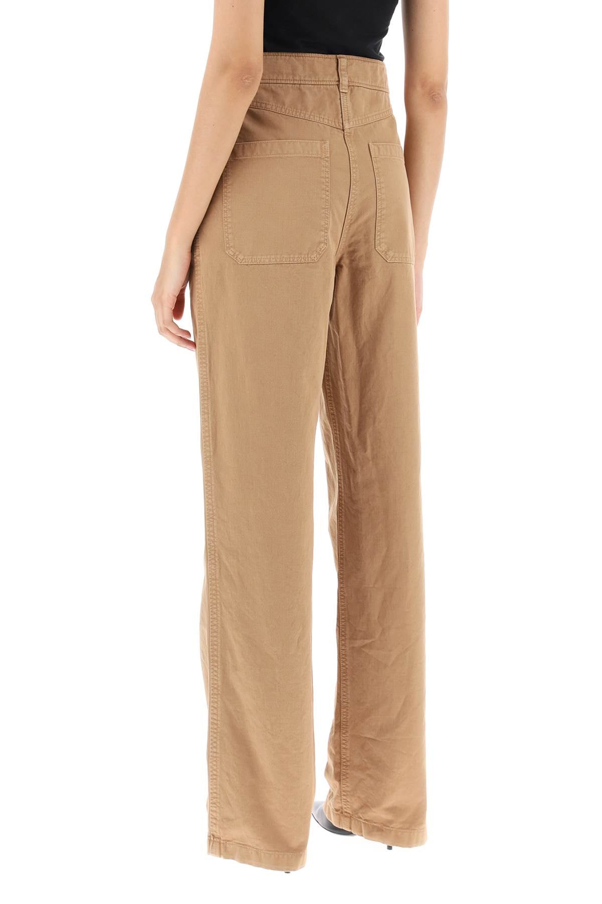 Burberry 'Branley' Straight Leg Cotton Pants image 2