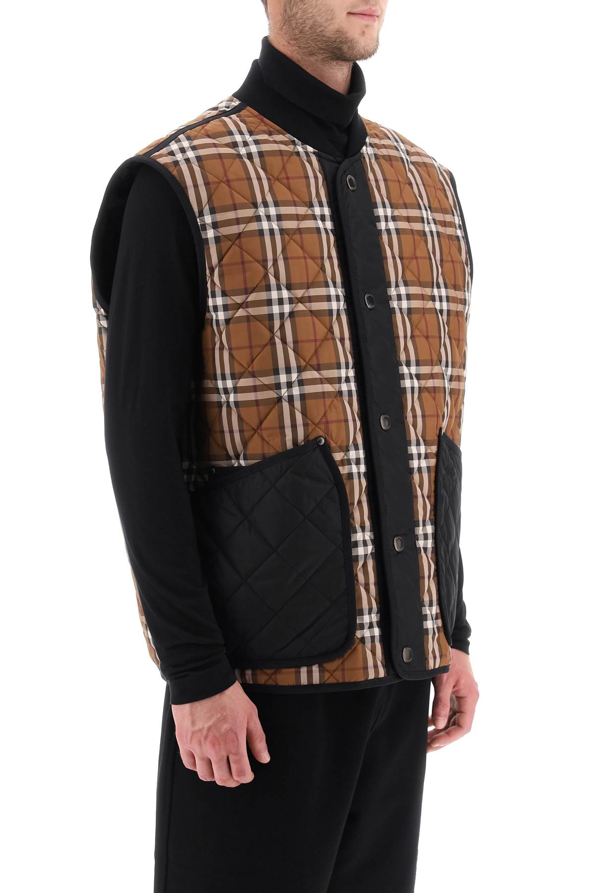 Burberry weaveron quilted vest image 1