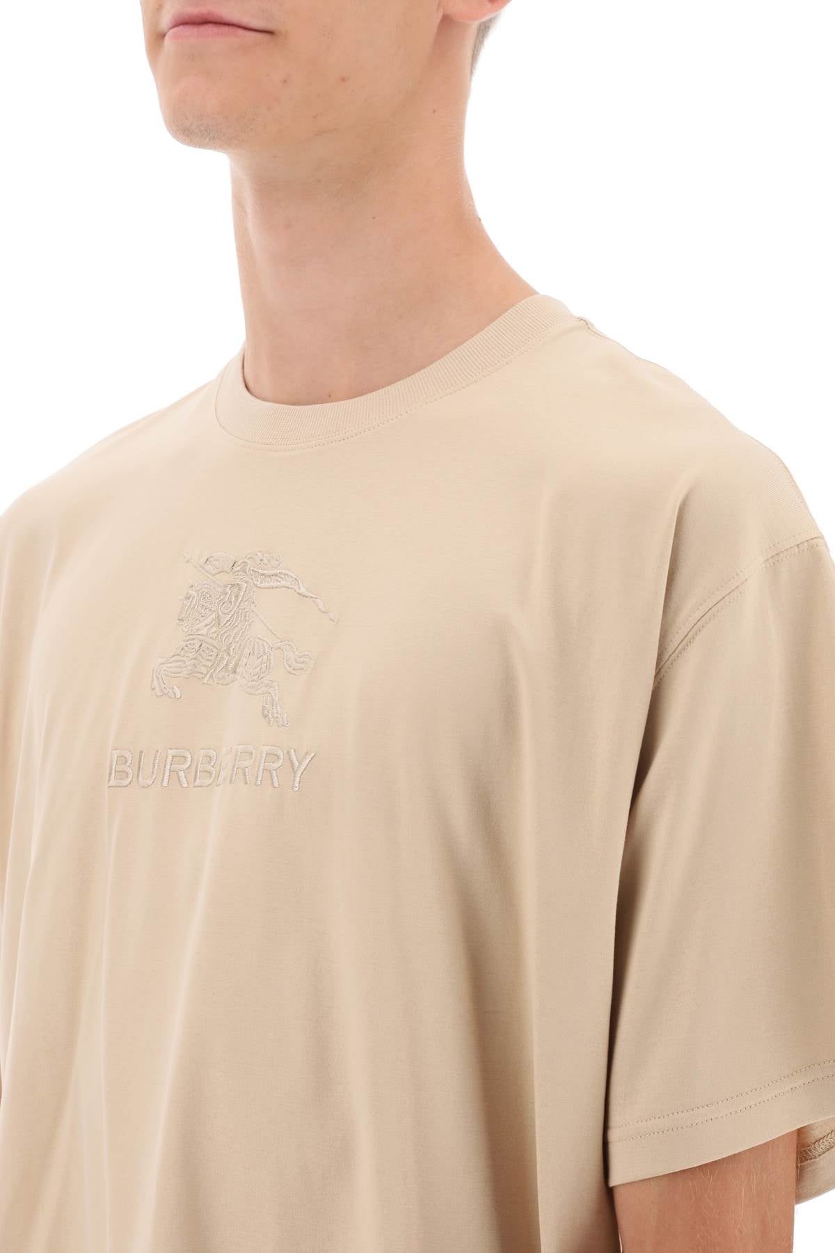 Burberry tempah t-shirt with embroidered ekd image 3