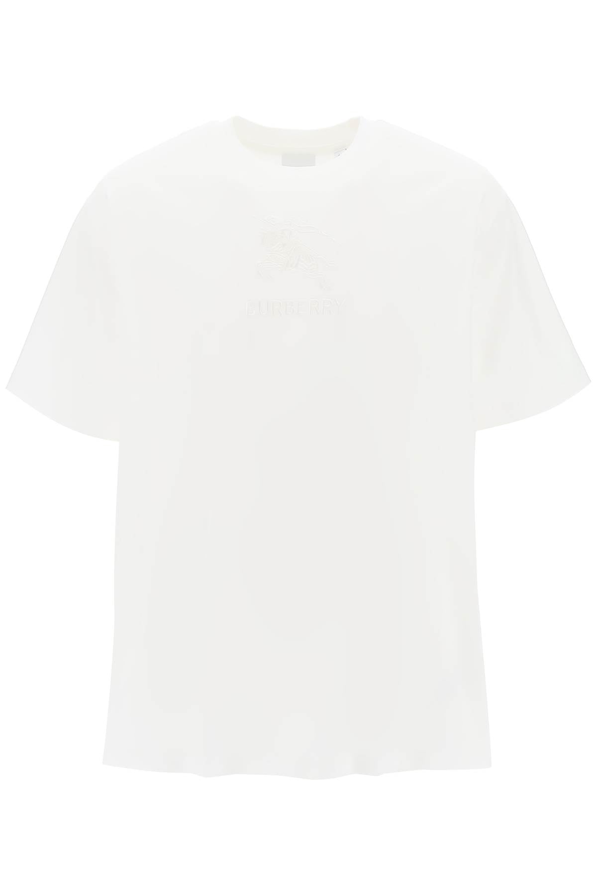 Burberry tempah t-shirt with embroidered ekd image 0