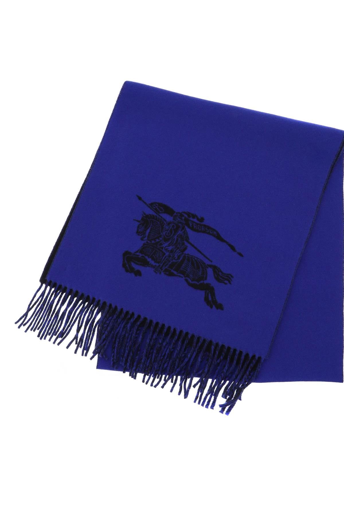 Burberry reversible cashmere scarf with ekd image 2