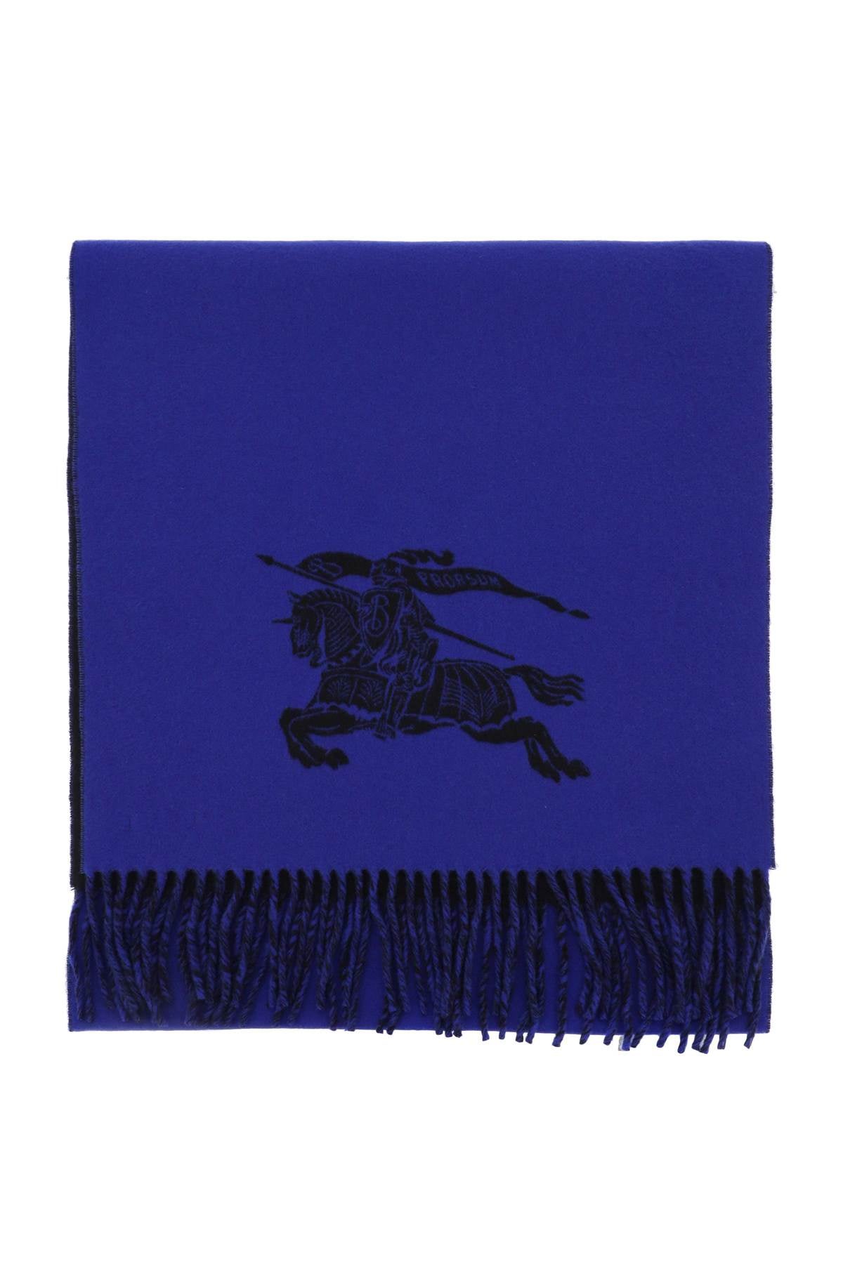 Burberry reversible cashmere scarf with ekd image 0