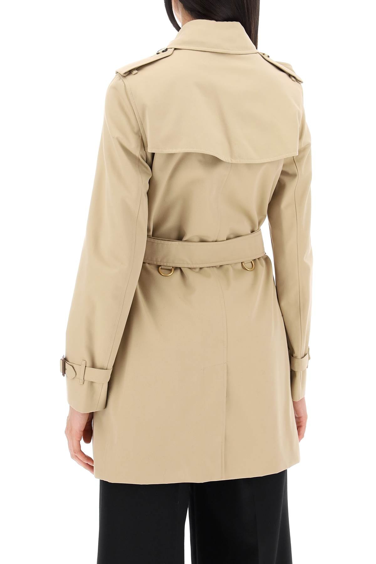 Burberry short kensington heritage trench coat image 2