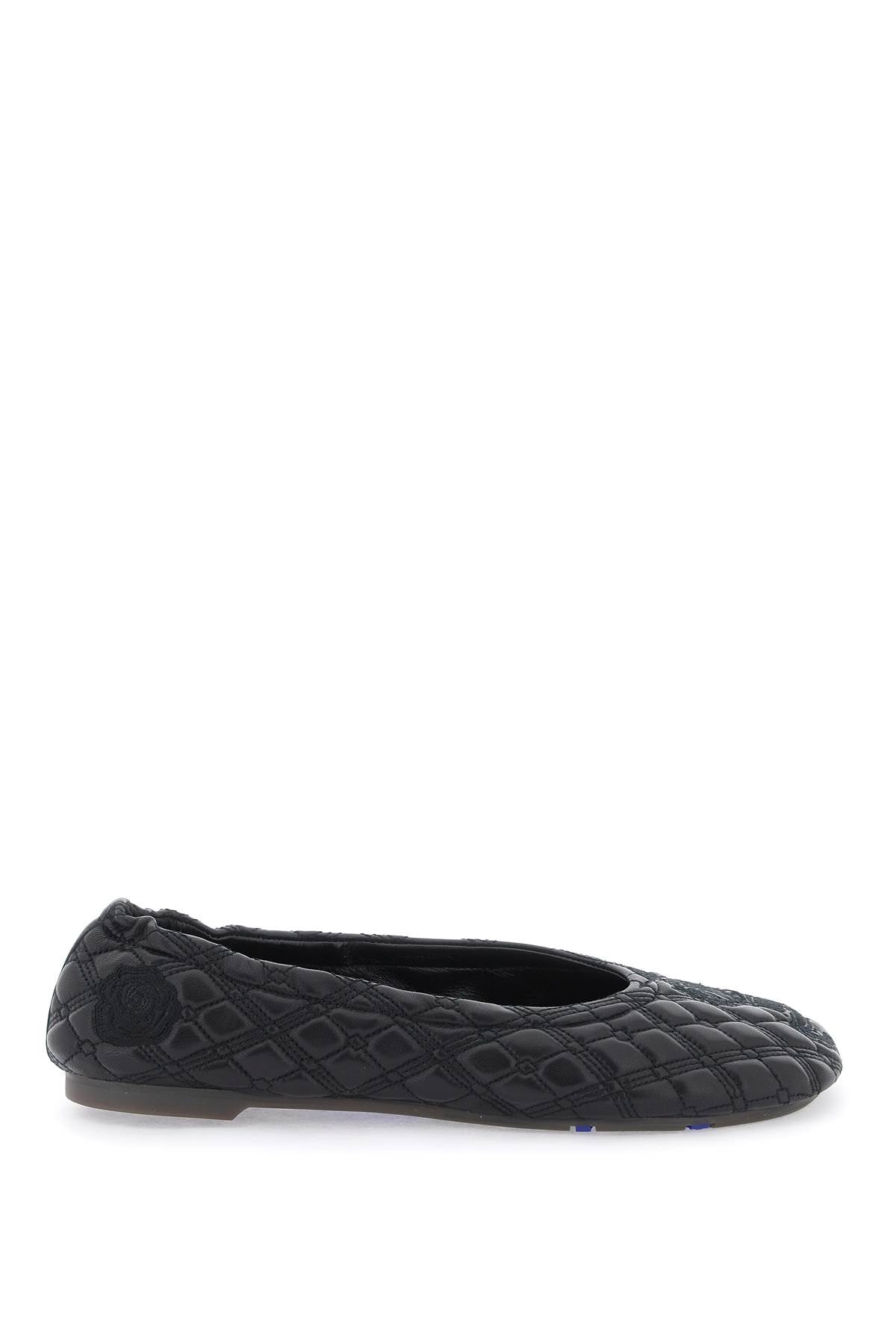 Burberry quilted leather sadler ballet flats image 0