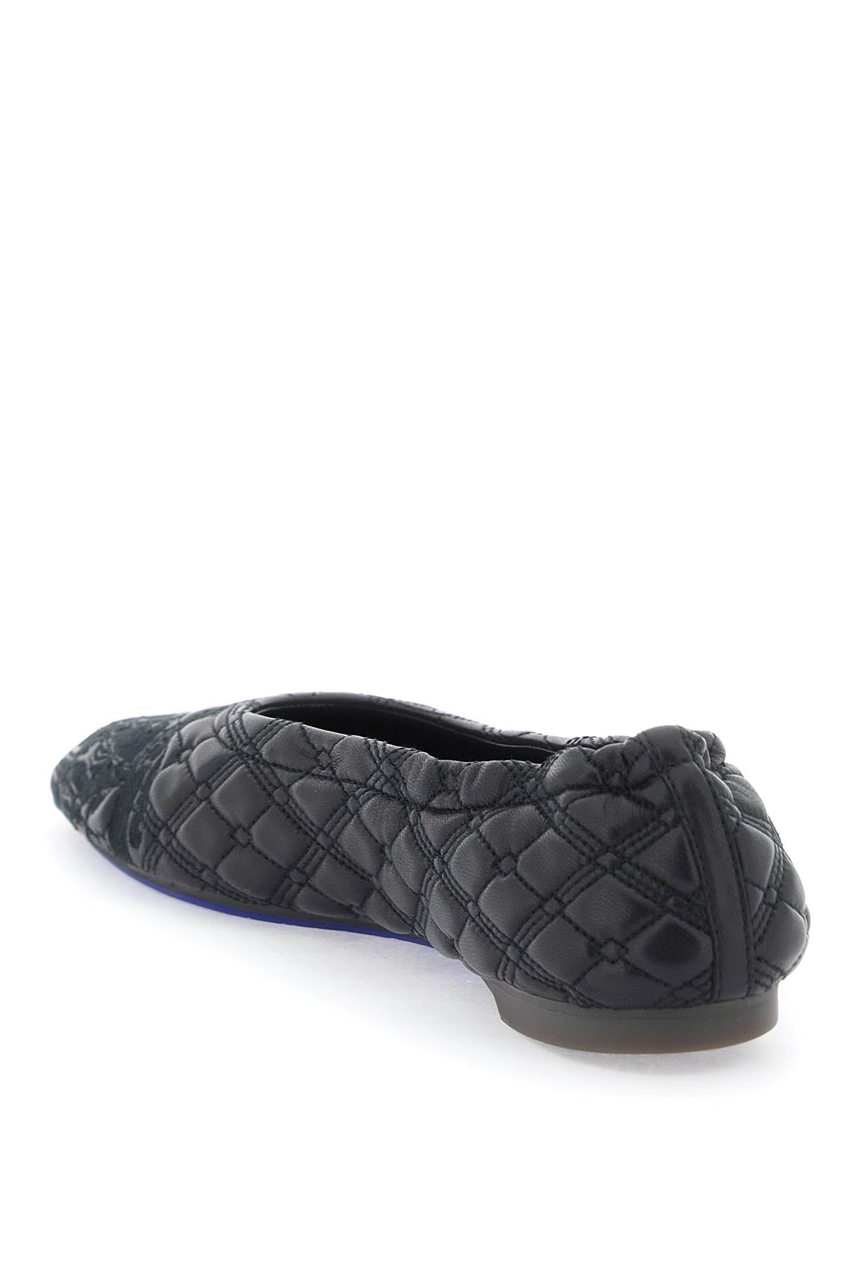 Burberry quilted leather sadler ballet flats image 2