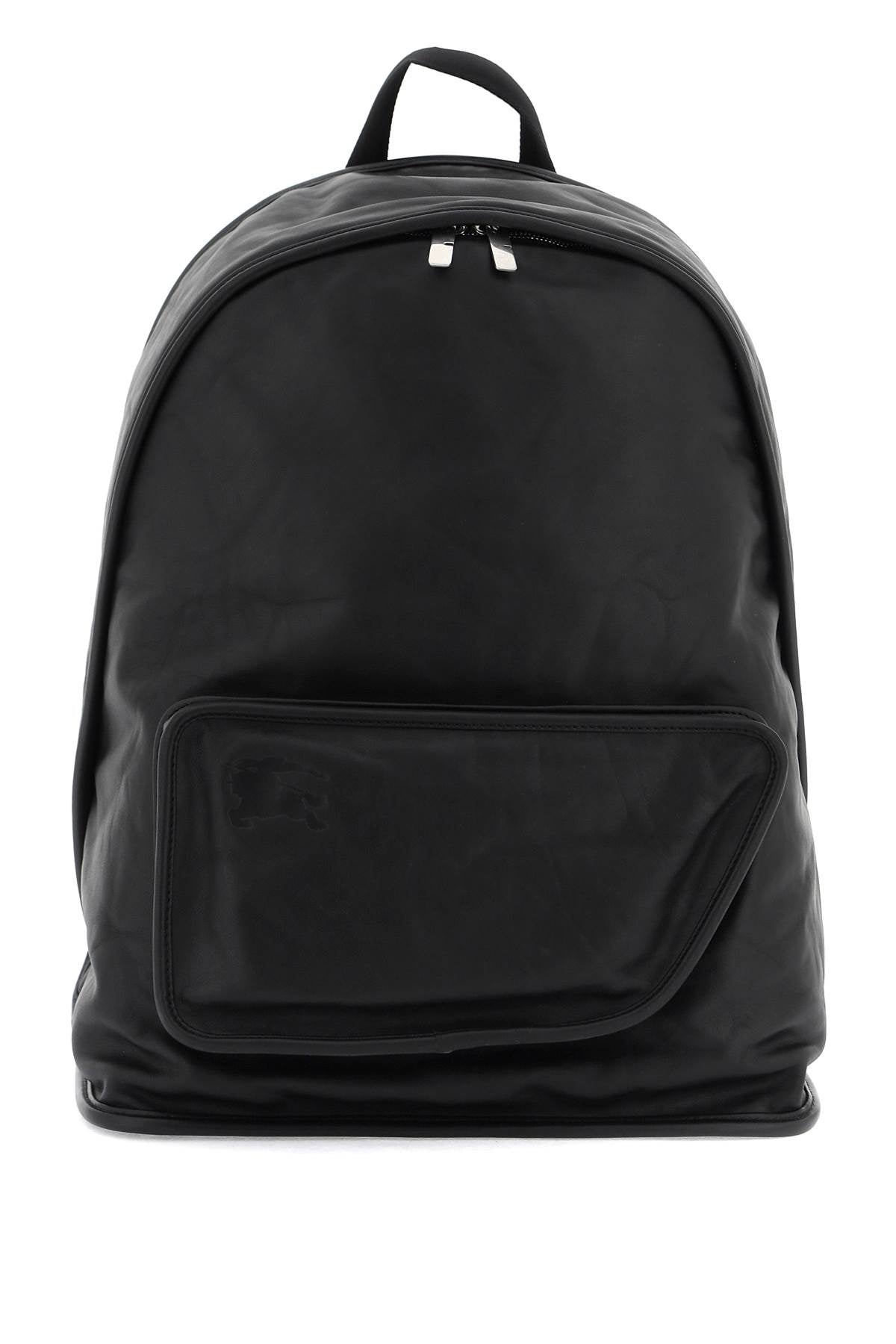 Burberry "crinkled leather shield backpack image 0