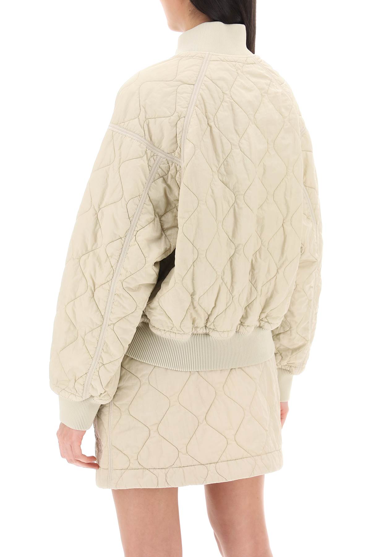 Burberry quilted bomber jacket image 2