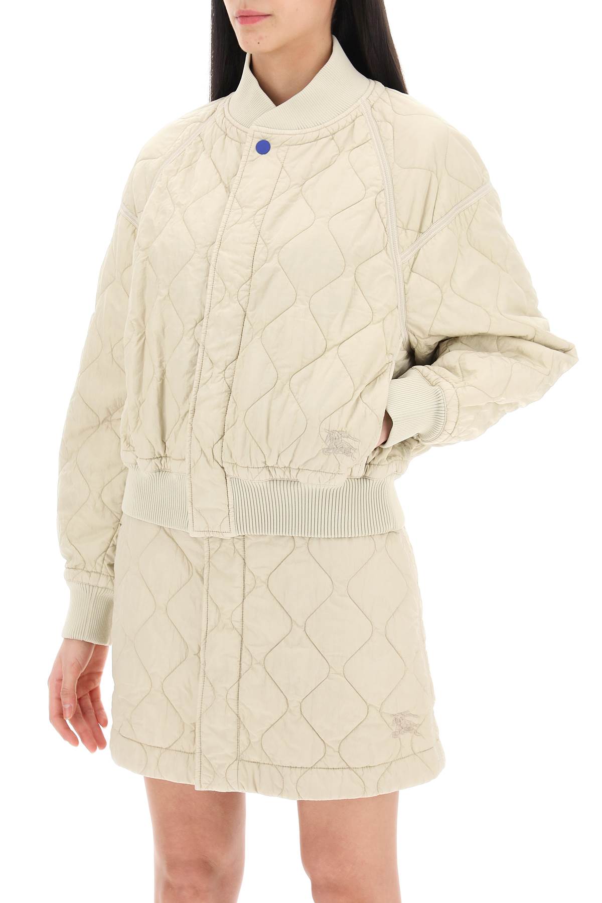 Burberry quilted bomber jacket image 3