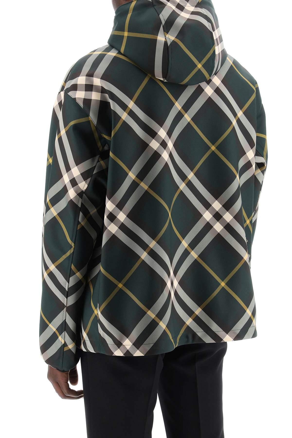 Burberry ered hooded jacket image 2