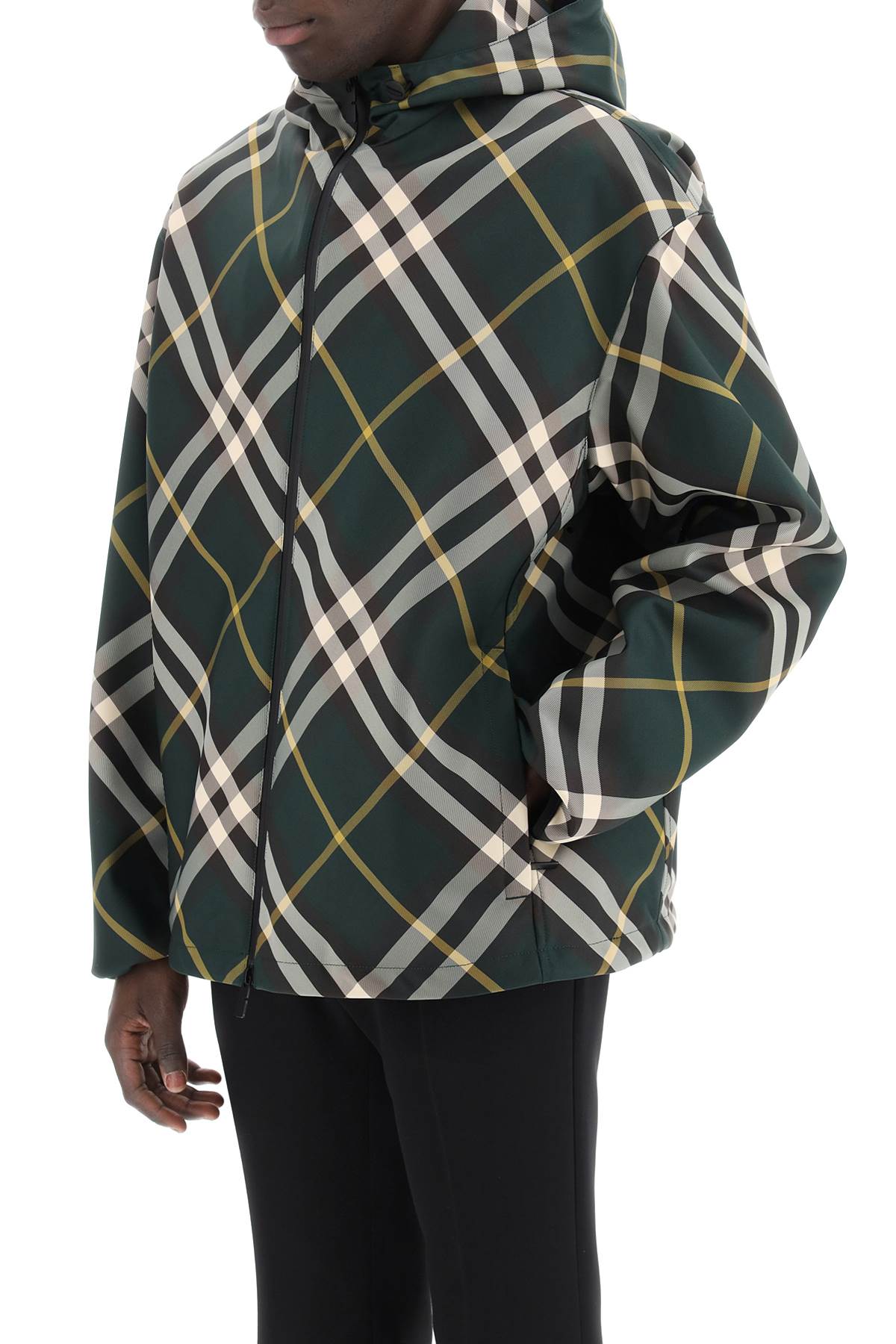 Burberry ered hooded jacket image 3