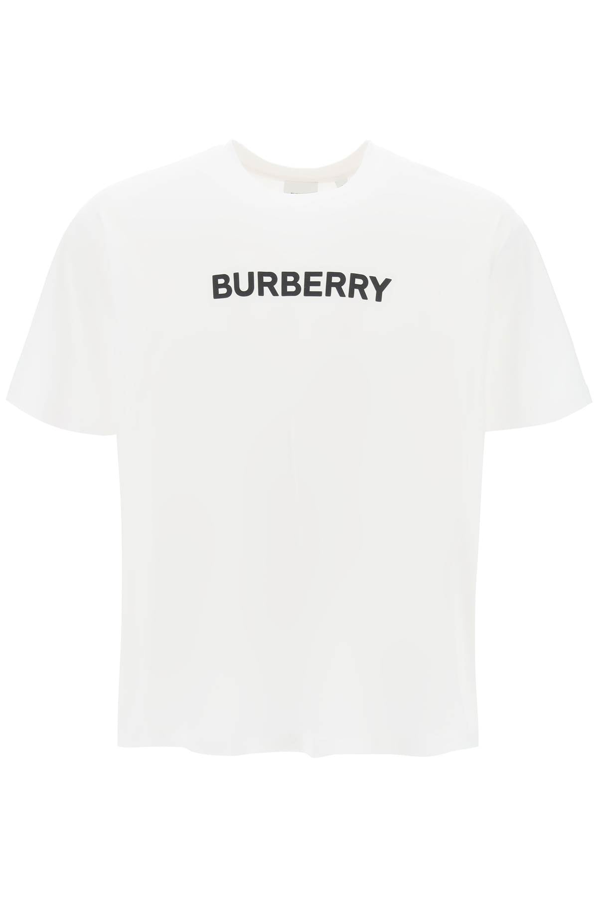 Burberry Harriston Logo Print Cotton T-Shirt image 0