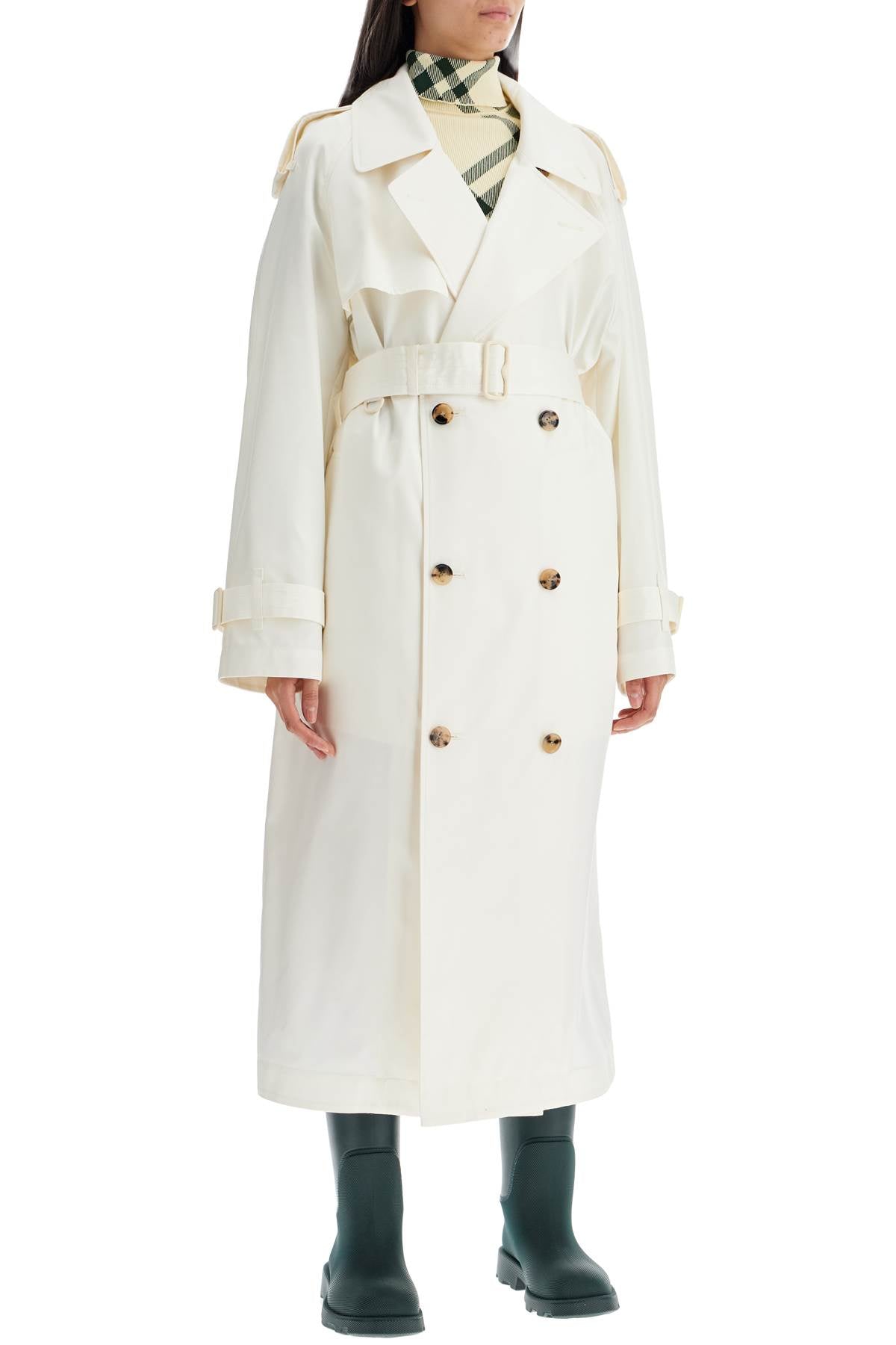 Burberry Silk Trench Coat for Women image 1