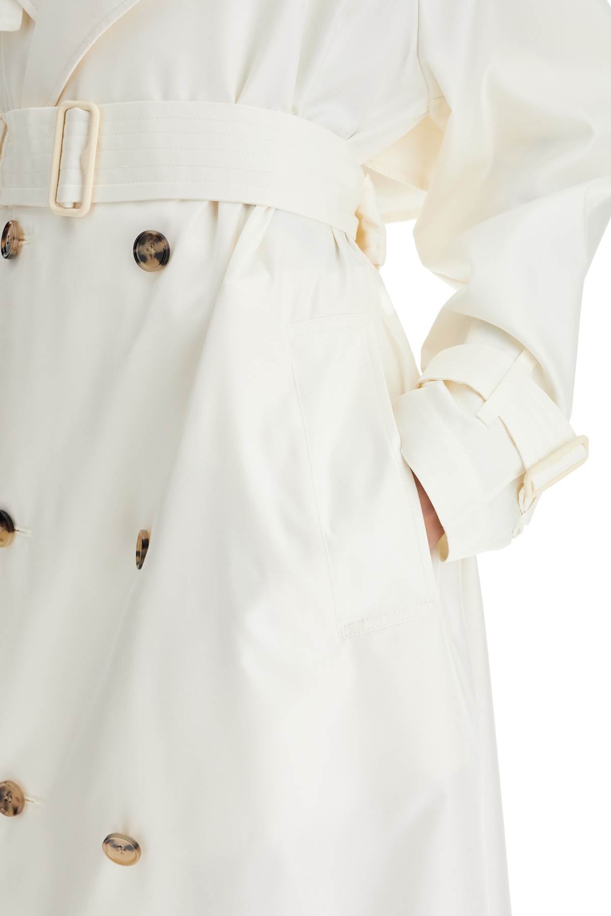 Burberry Silk Trench Coat for Women image 3