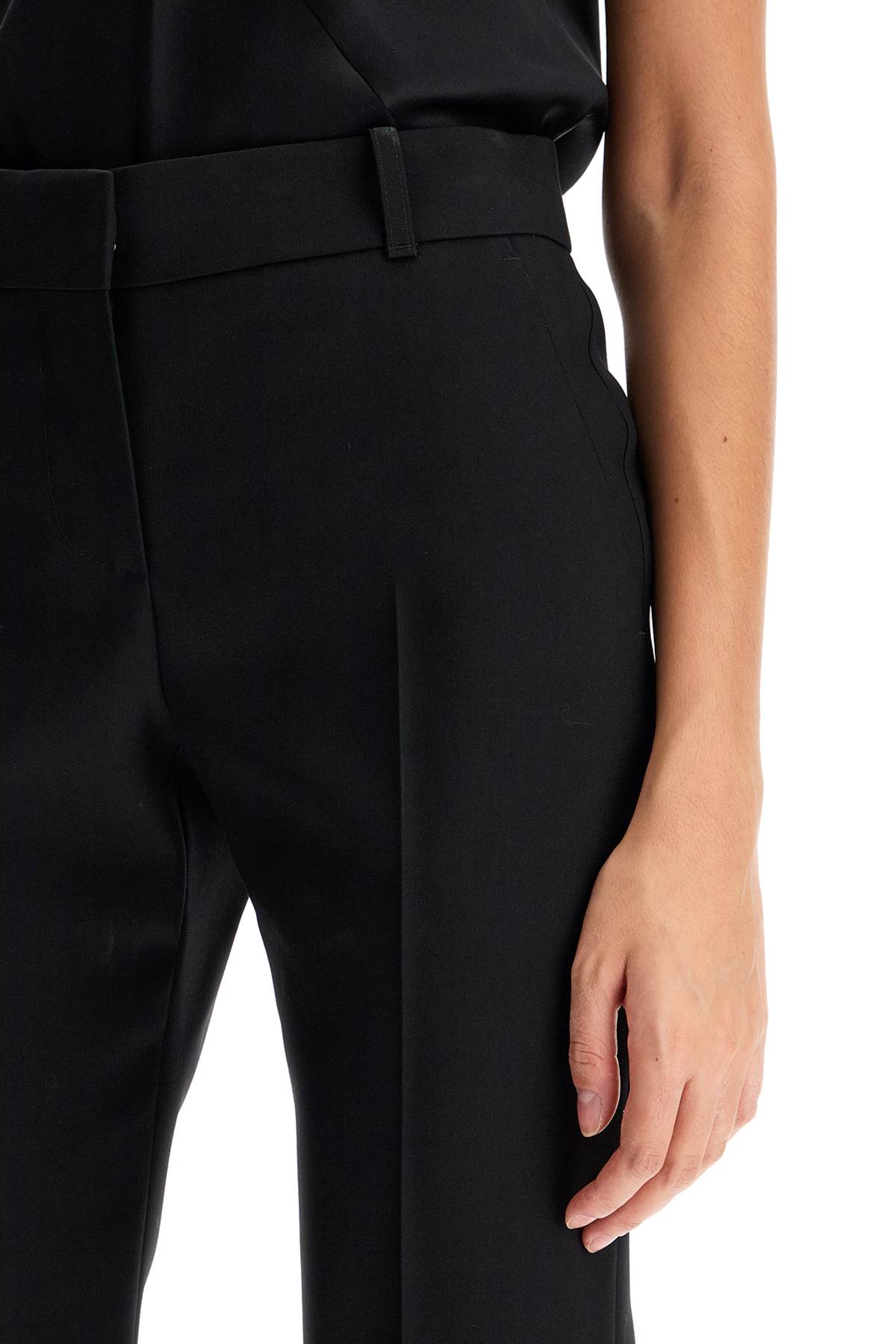 Alexander Mcqueen bootcut gabardine trousers image 3