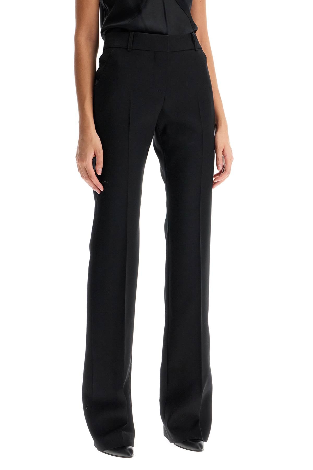 Alexander Mcqueen bootcut gabardine trousers image 1