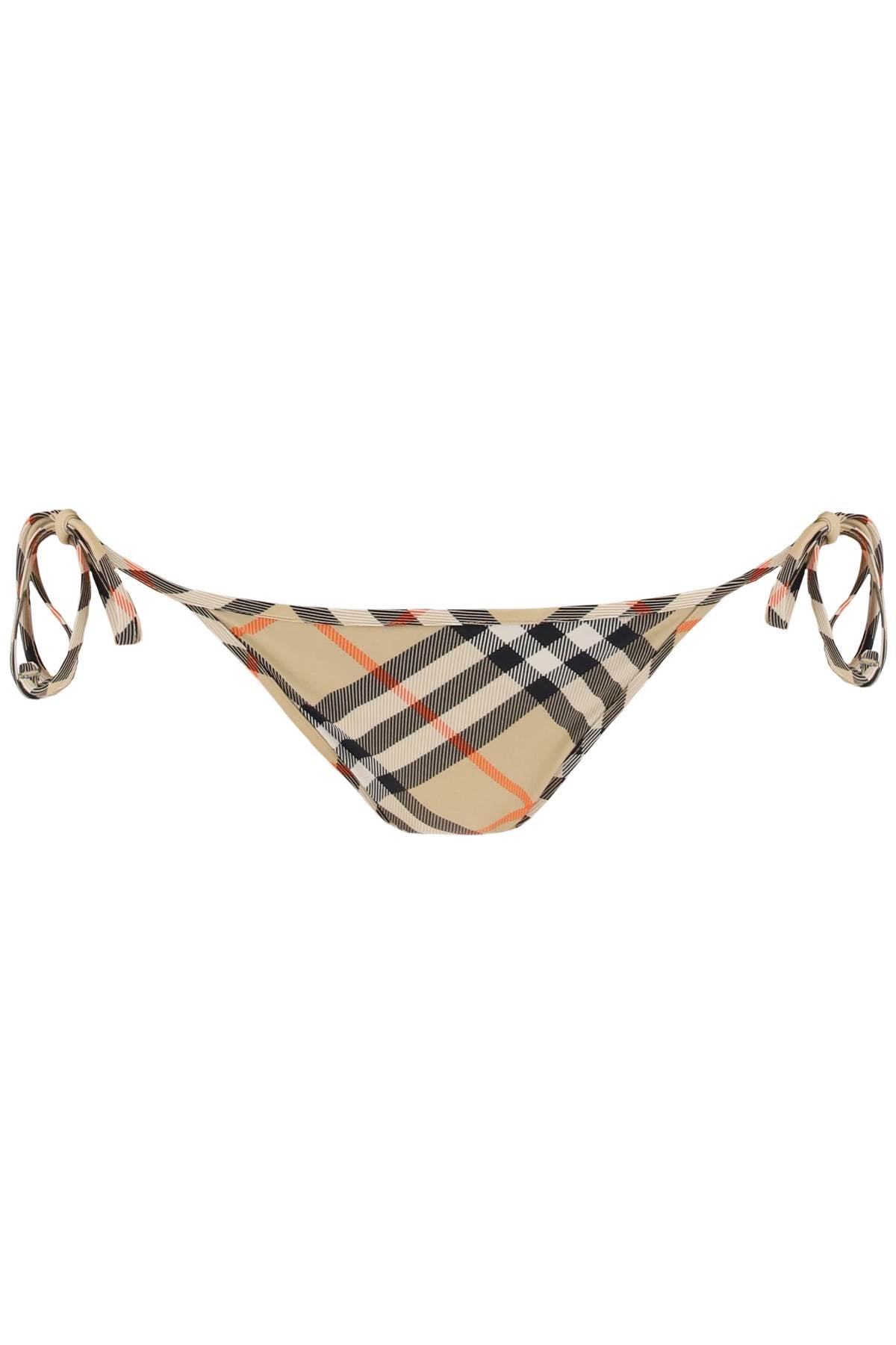 Burberry Checked Bikini Bottoms image 0