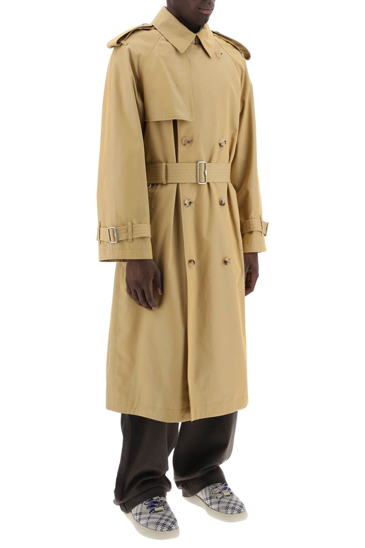 Burberry long iridescent trench image 1