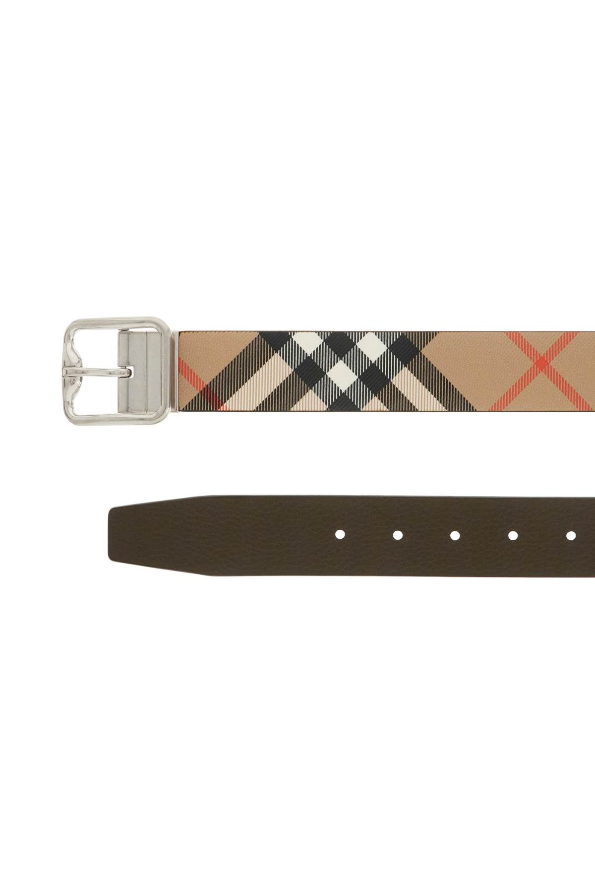 Burberry reversible b buckle check belt image 1