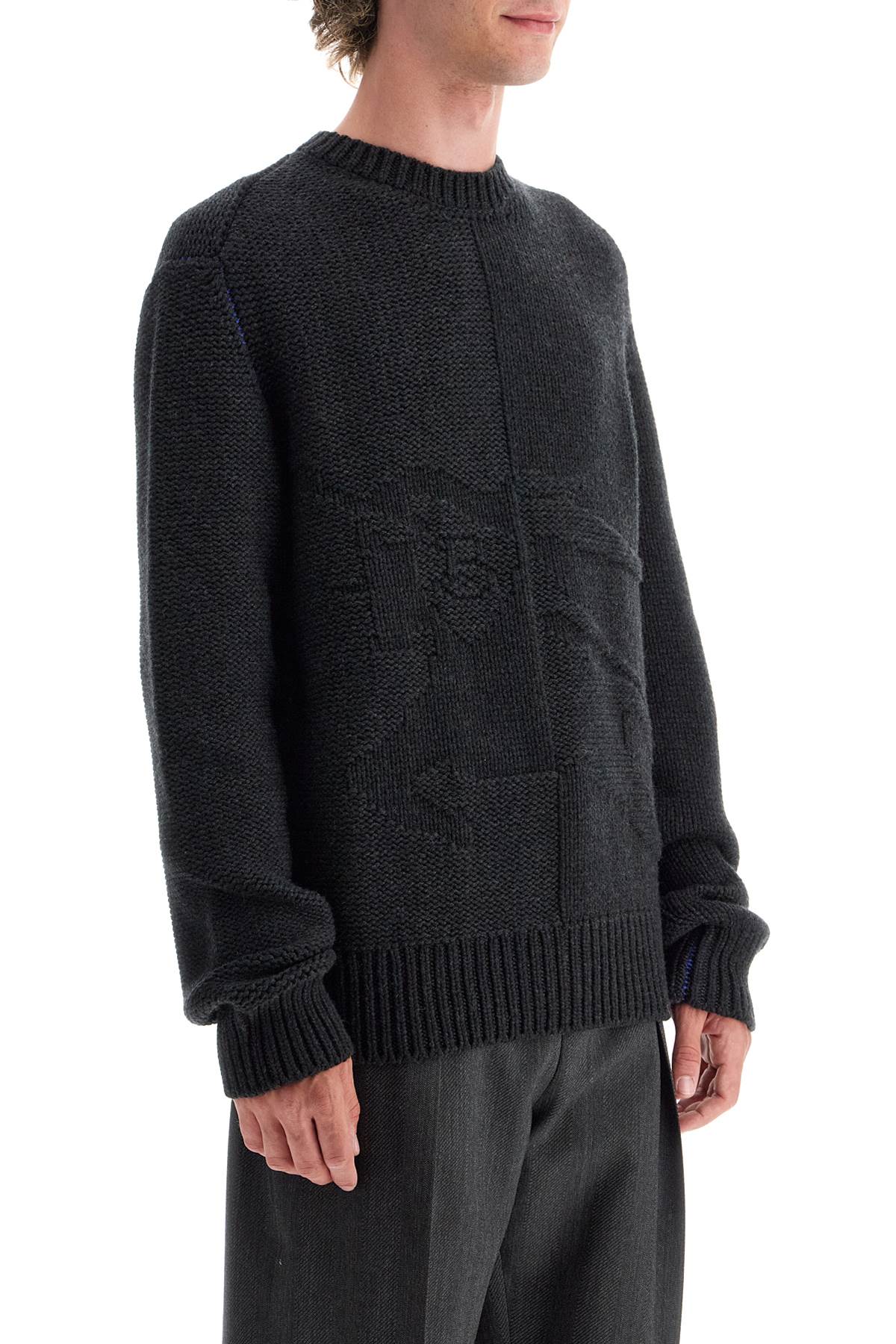 Burberry cashmere sweater with ekd design image 1