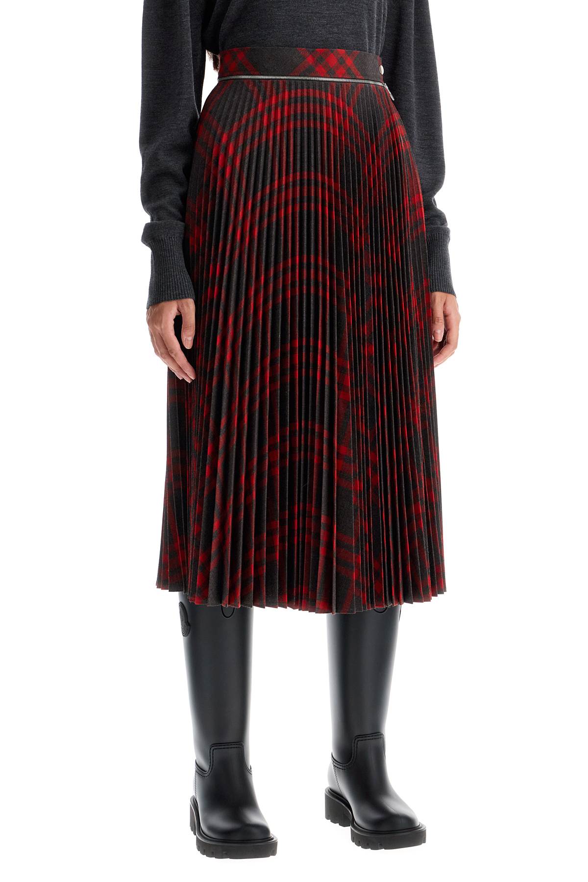 Burberry "folded pleat check image 1