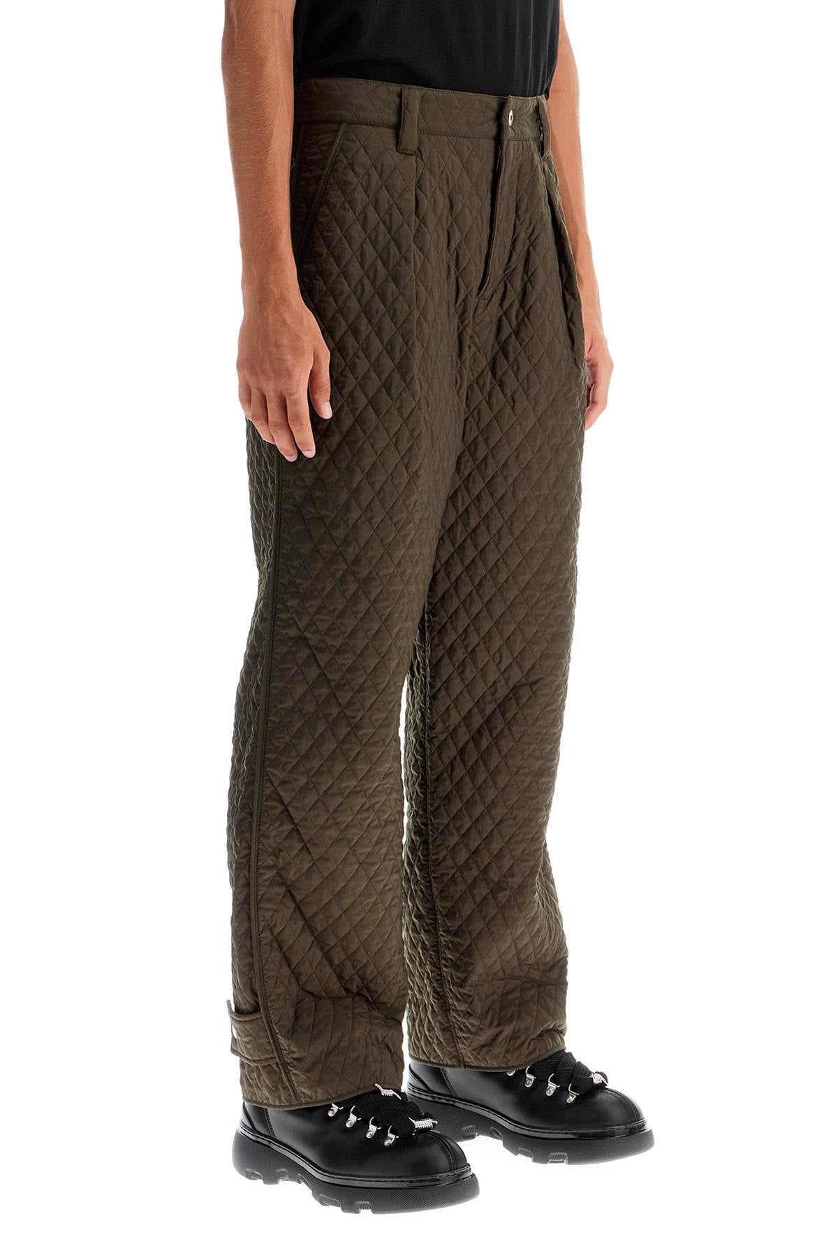 Burberry Oversized Quilted Nylon Pants image 1