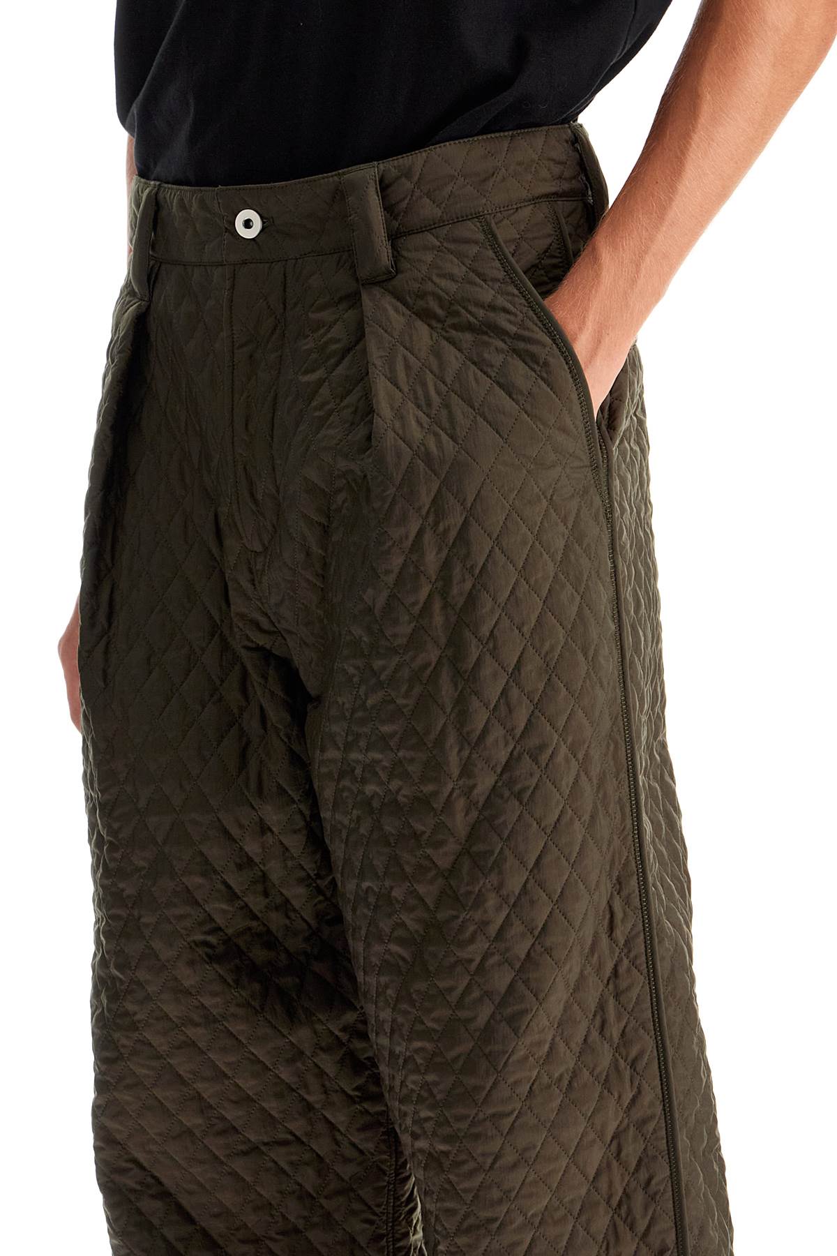 Burberry Oversized Quilted Nylon Pants image 3