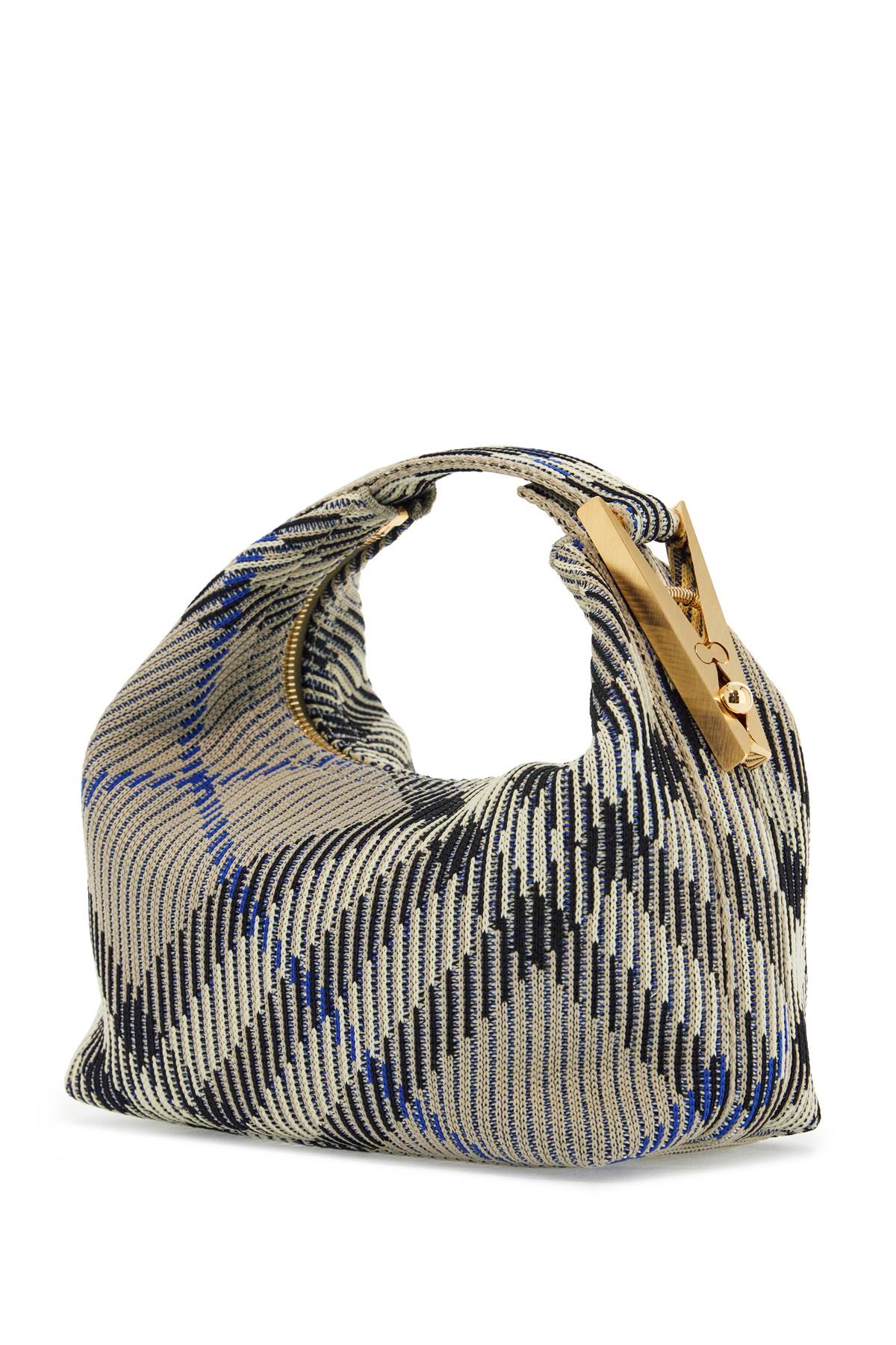 Burberry Mini Peg Bag in Iconic Check image 2