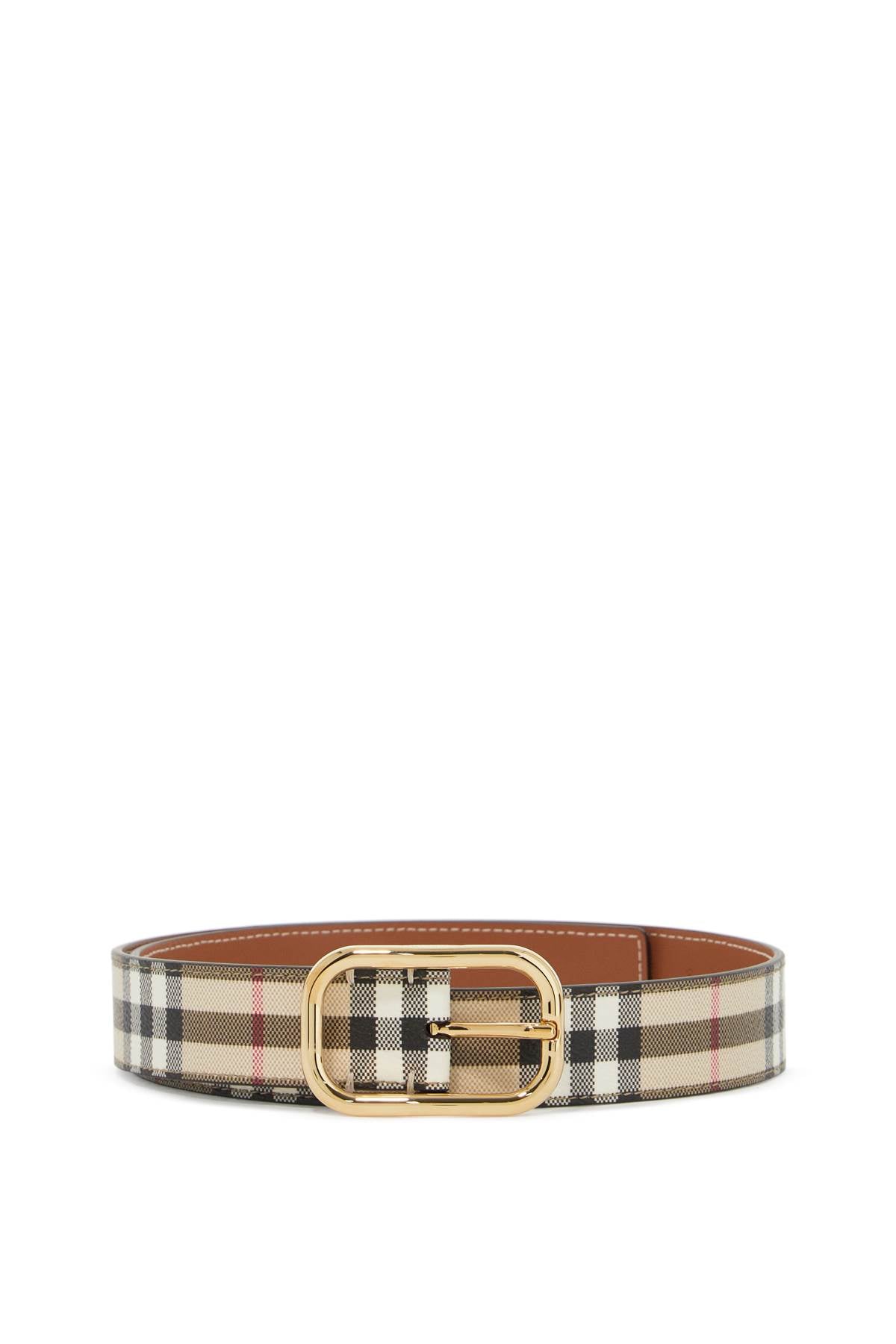 Burberry ered fabric belt with coating image 0