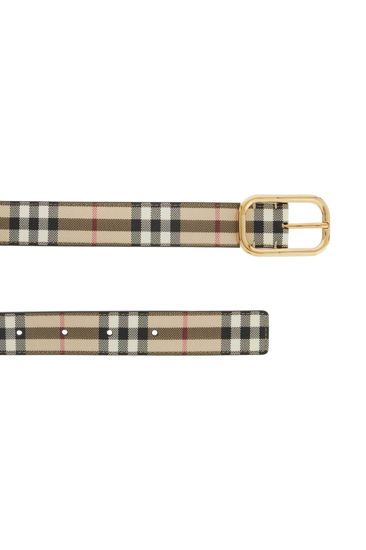 Burberry ered fabric belt with coating image 1