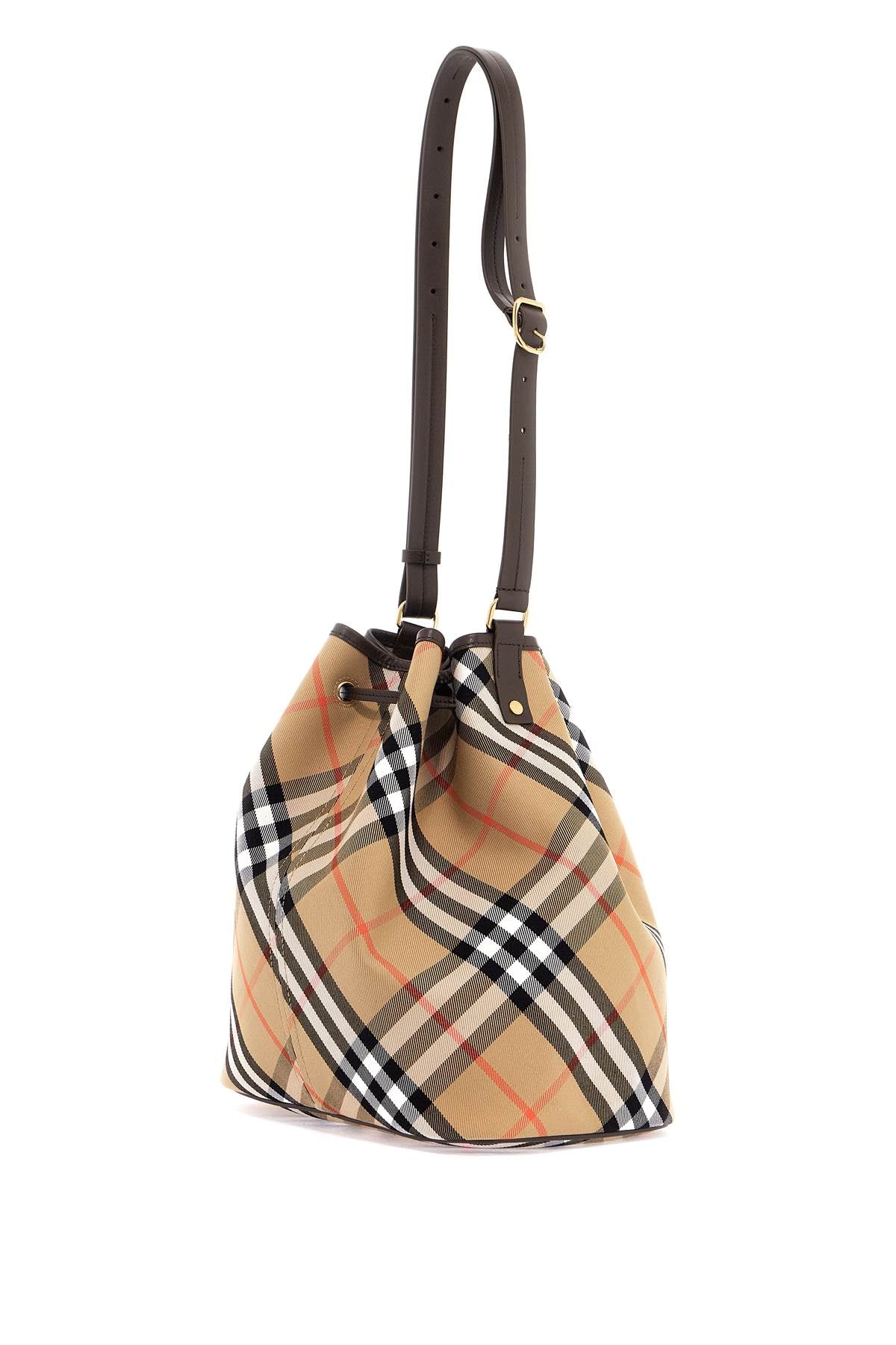 Burberry ered bucket bag image 1