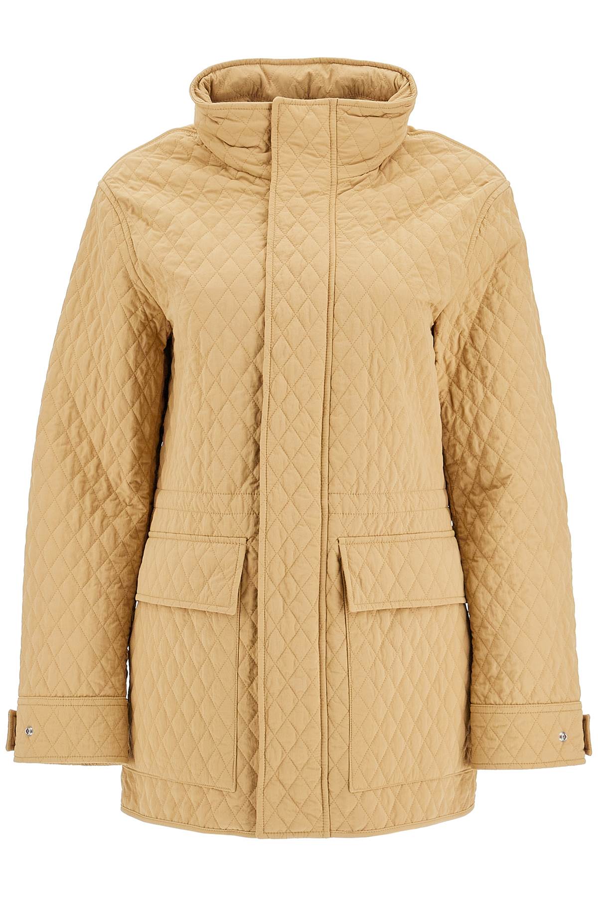 Burberry Quilted Nylon Jacket with Removable Tartan Hood image 0