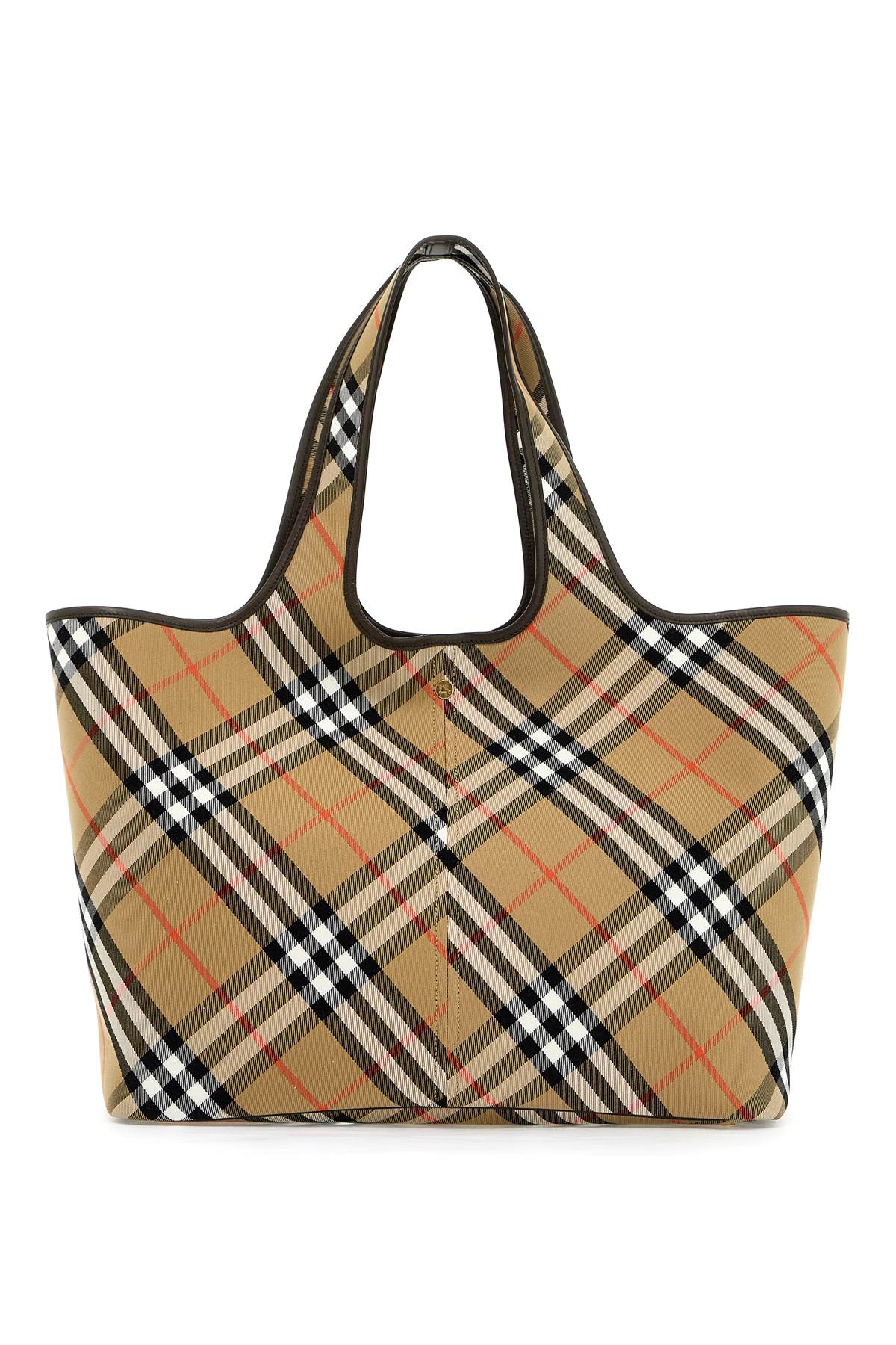 Burberry ered\n\nmedium checkered tote image 0