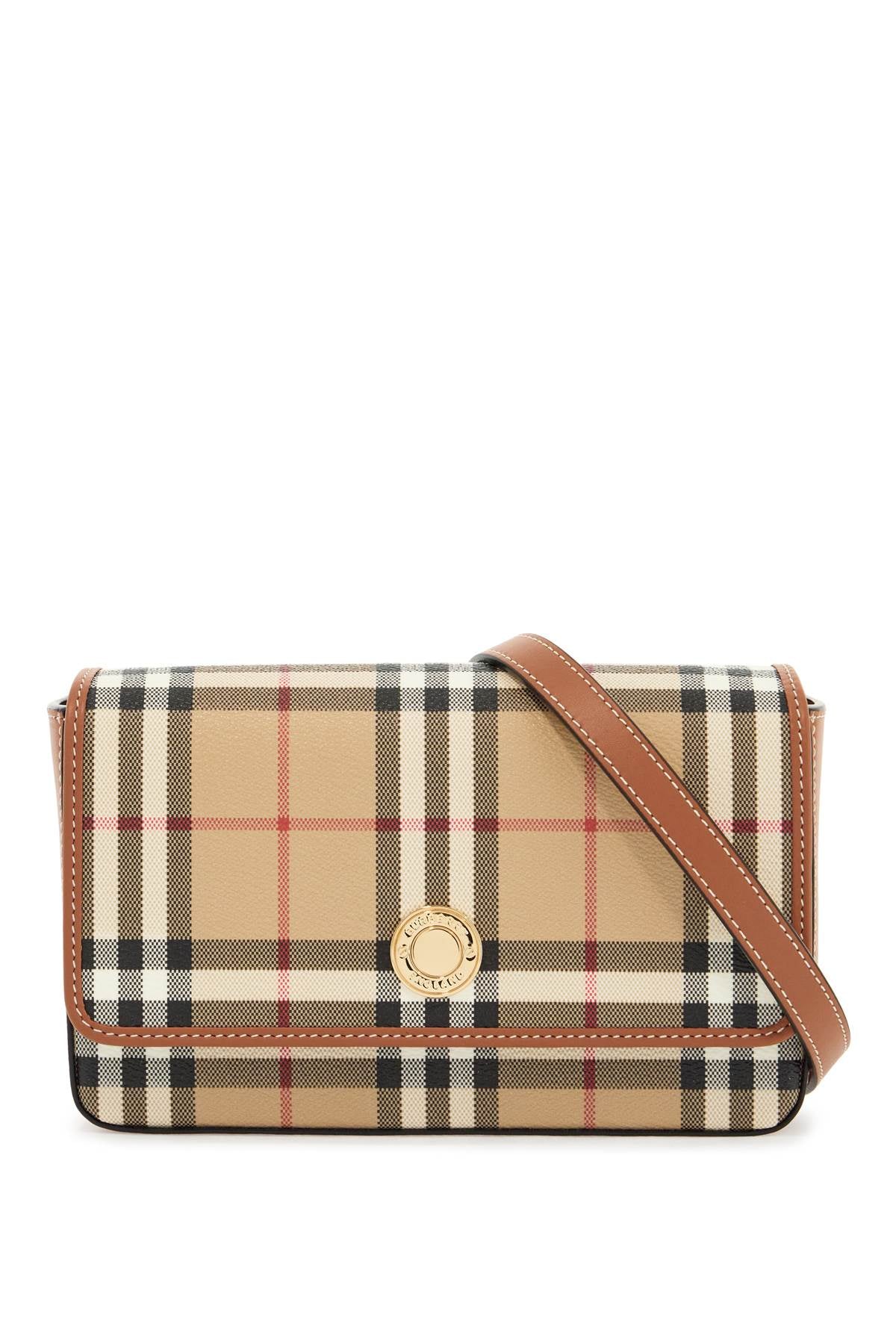 Burberry Checkered Shoulder Bag with Adjustable Strap image 0