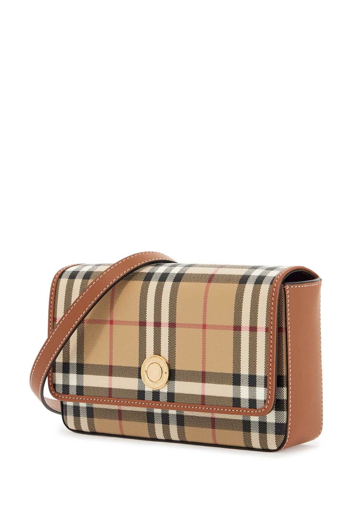 Burberry Checkered Shoulder Bag with Adjustable Strap image 2