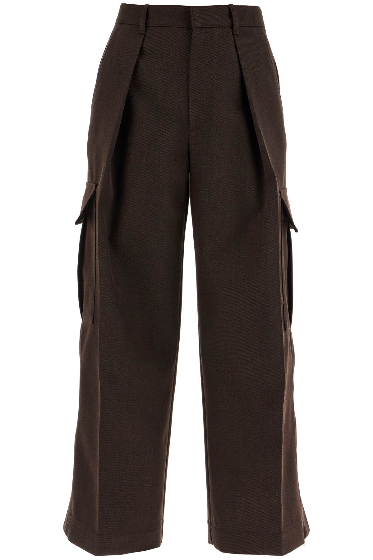 Men's Burberry Wool Cargo Pants image 0