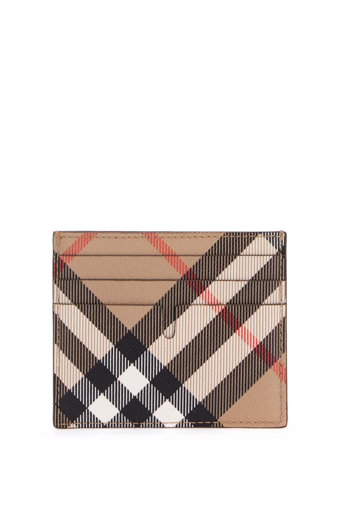 Burberry Check Cotton Card Holder image 2