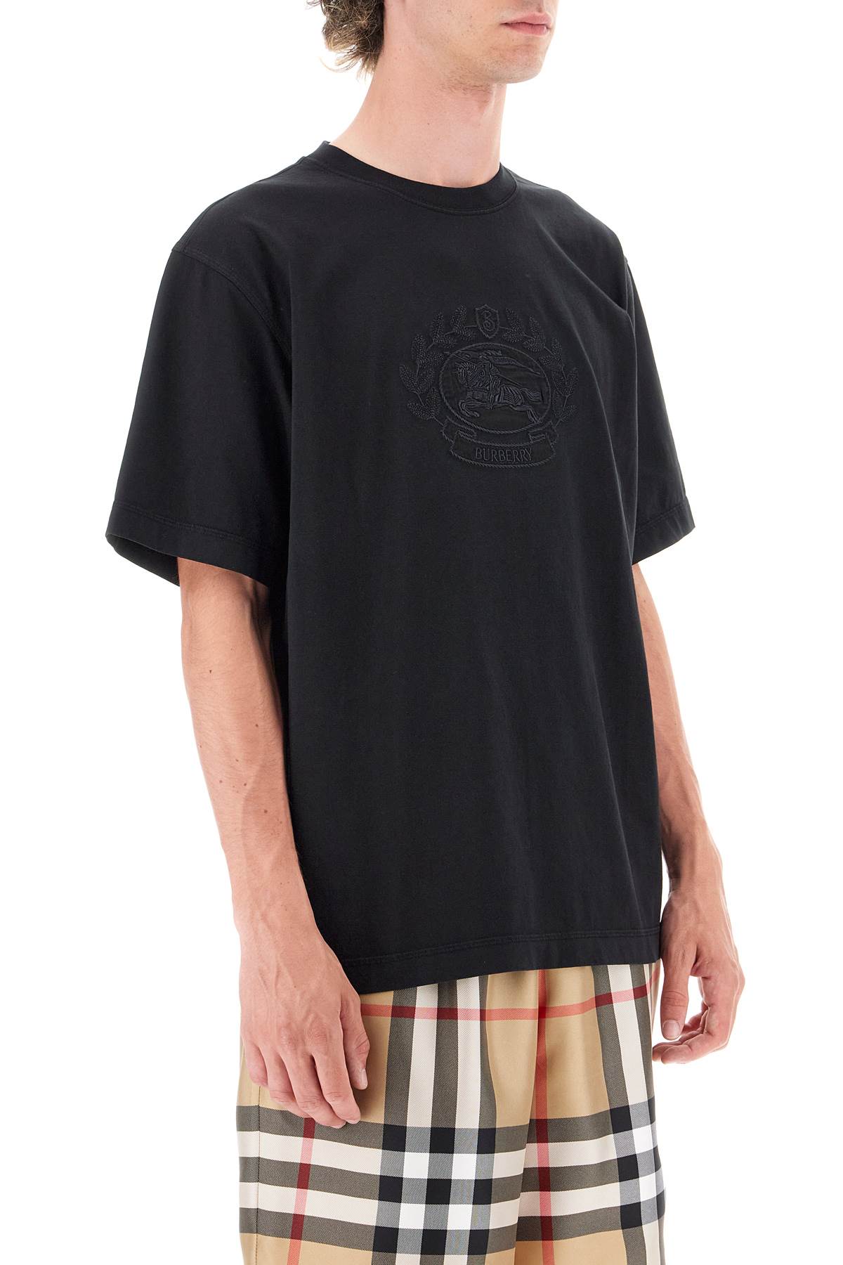 Burberry "ekd emblem t-shirt image 1