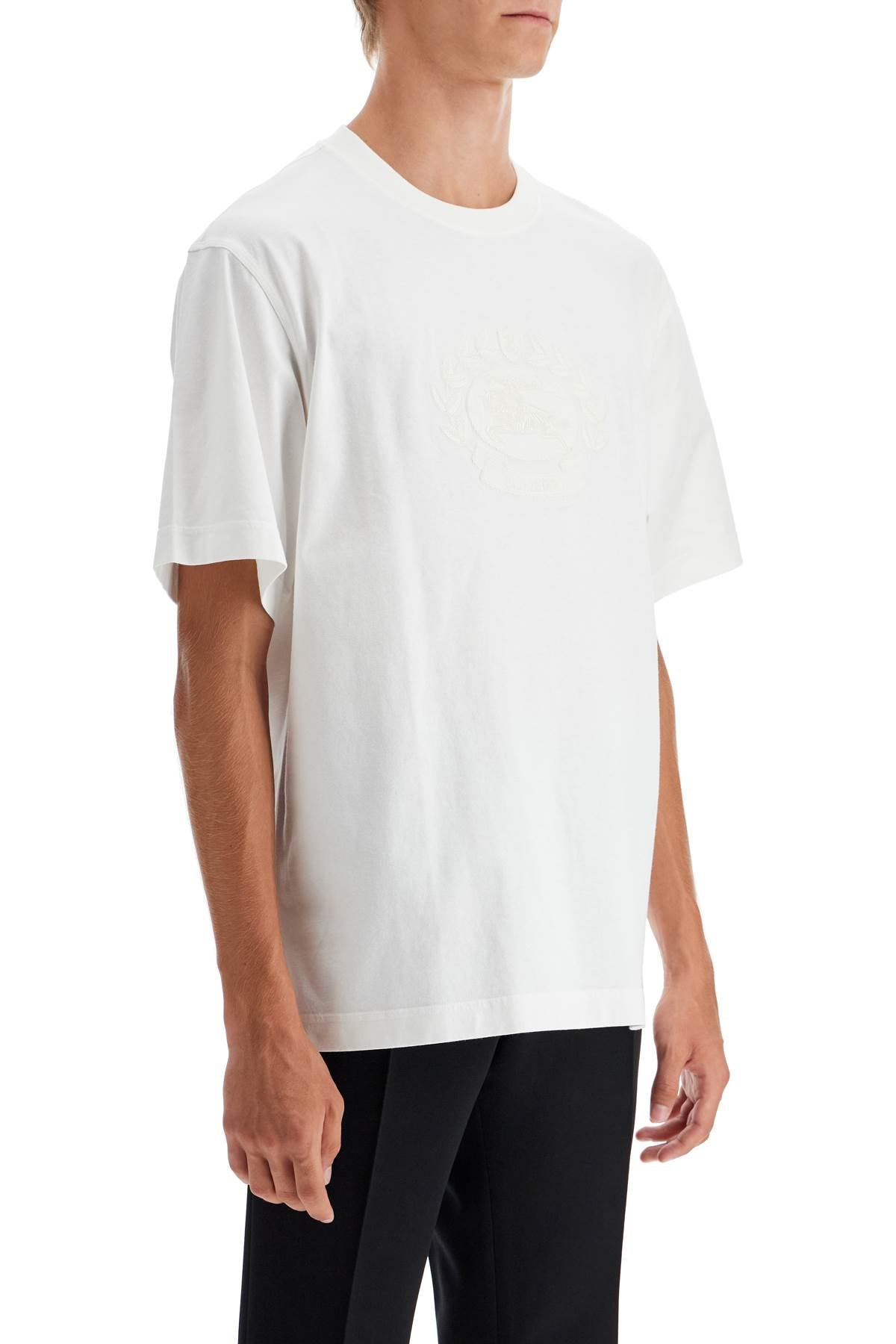 Burberry "ekd embroidered t-shirt image 1