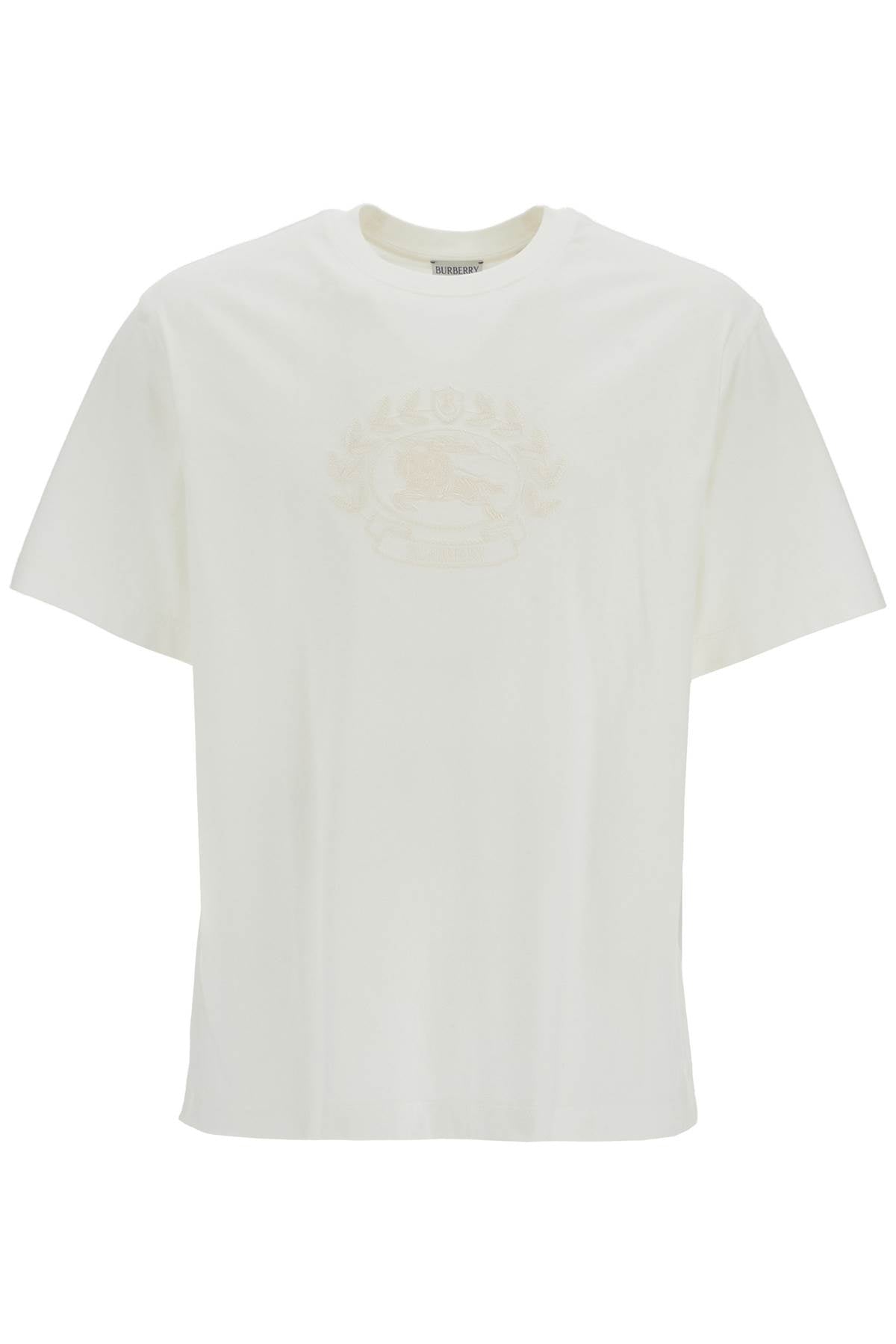 Burberry "ekd embroidered t-shirt image 0