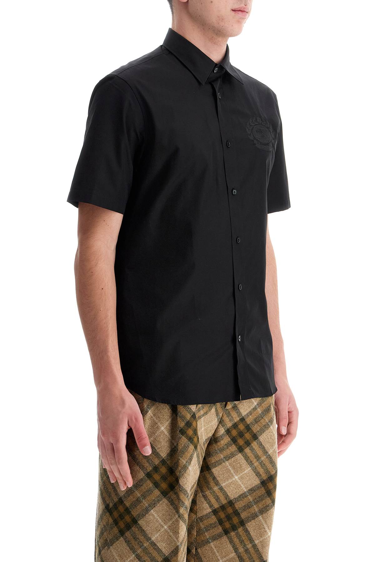 Burberry short-sleeved shirt with ekd image 1