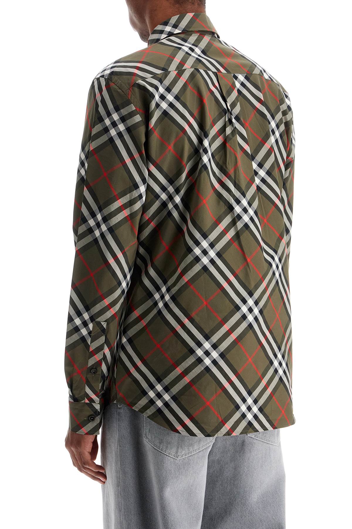 Burberry Check Cotton Regular Fit Shirt image 2