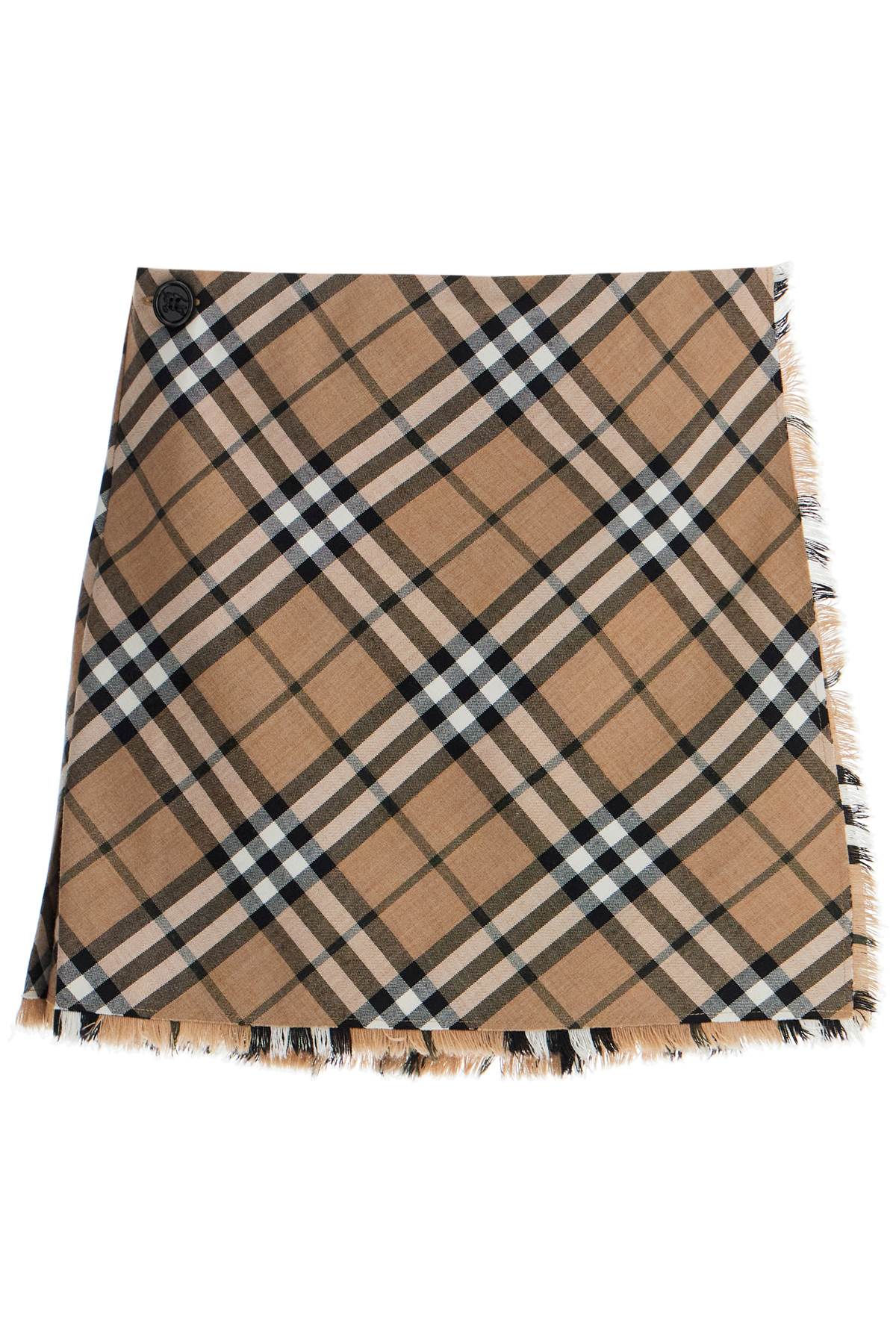 burberry check skirt with image 0