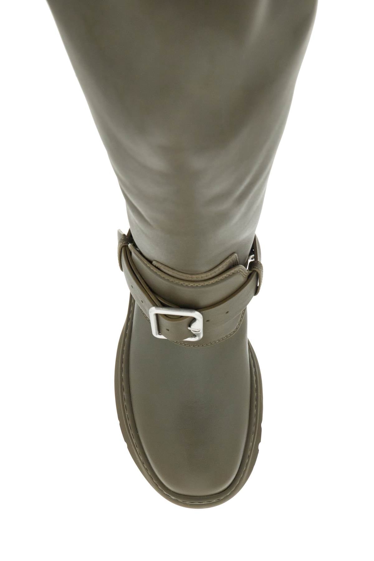 Burberry Equestrian Leather Riding Boots image 1