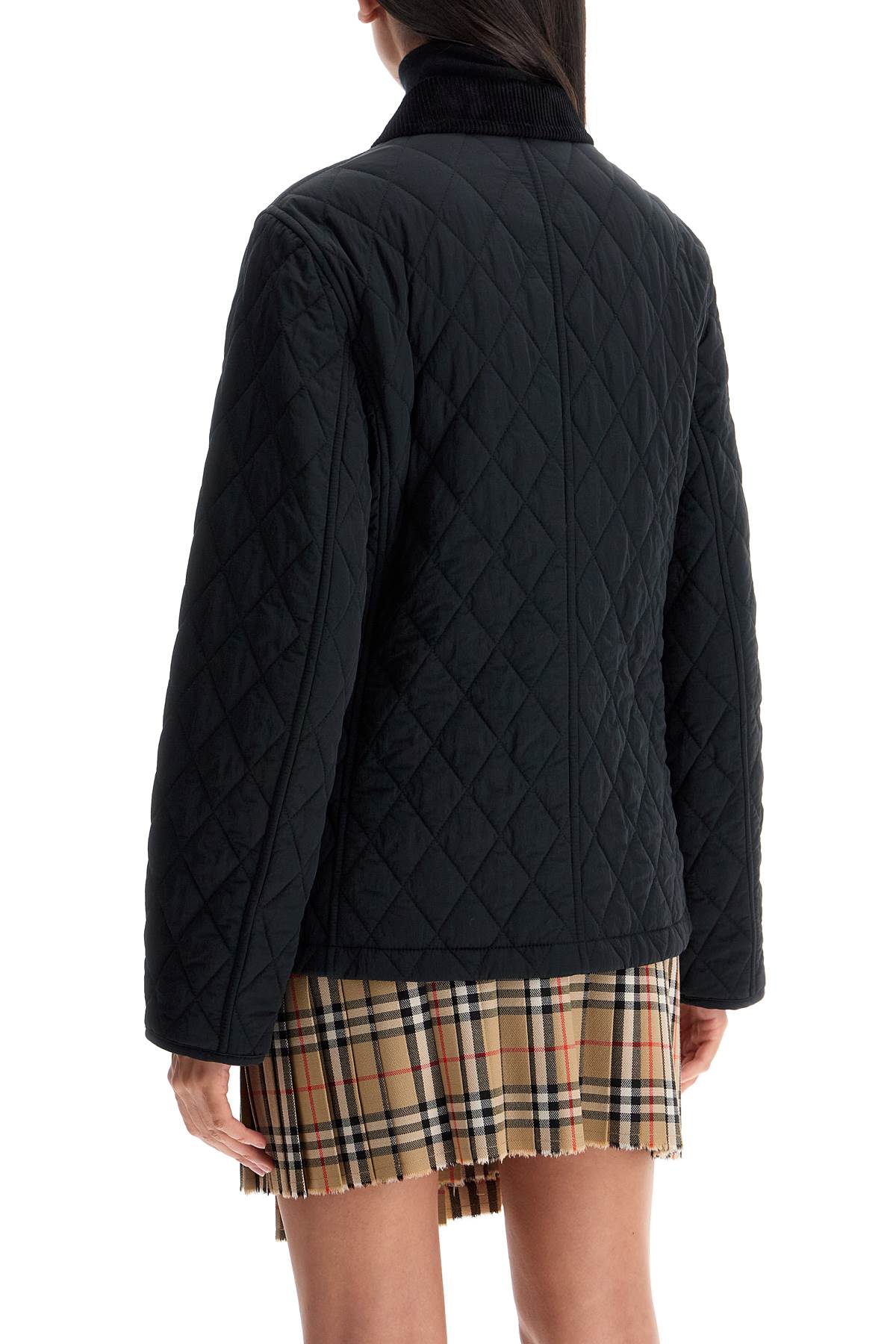 Burberry B Shield Diamond-Quilted Nylon Jacket image 2